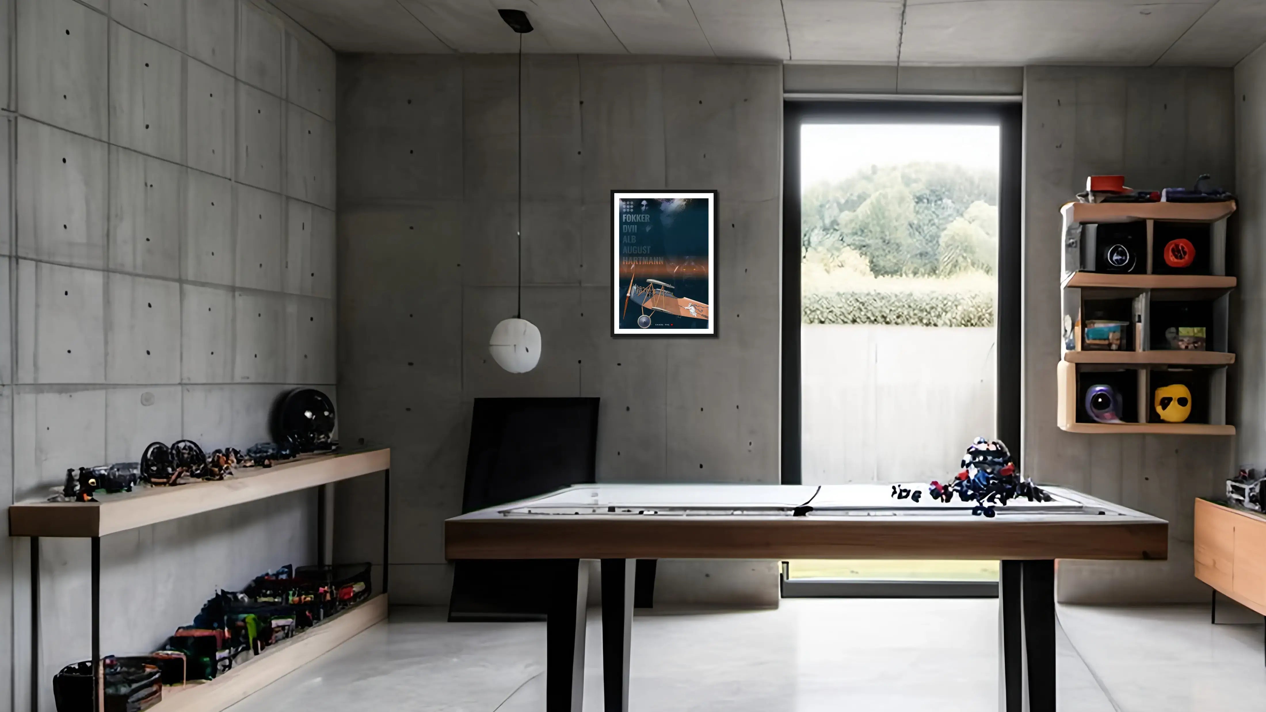 Gothaforce Desktop Banner - A2 Billboard Fokker D.VII Alb August Hartmann