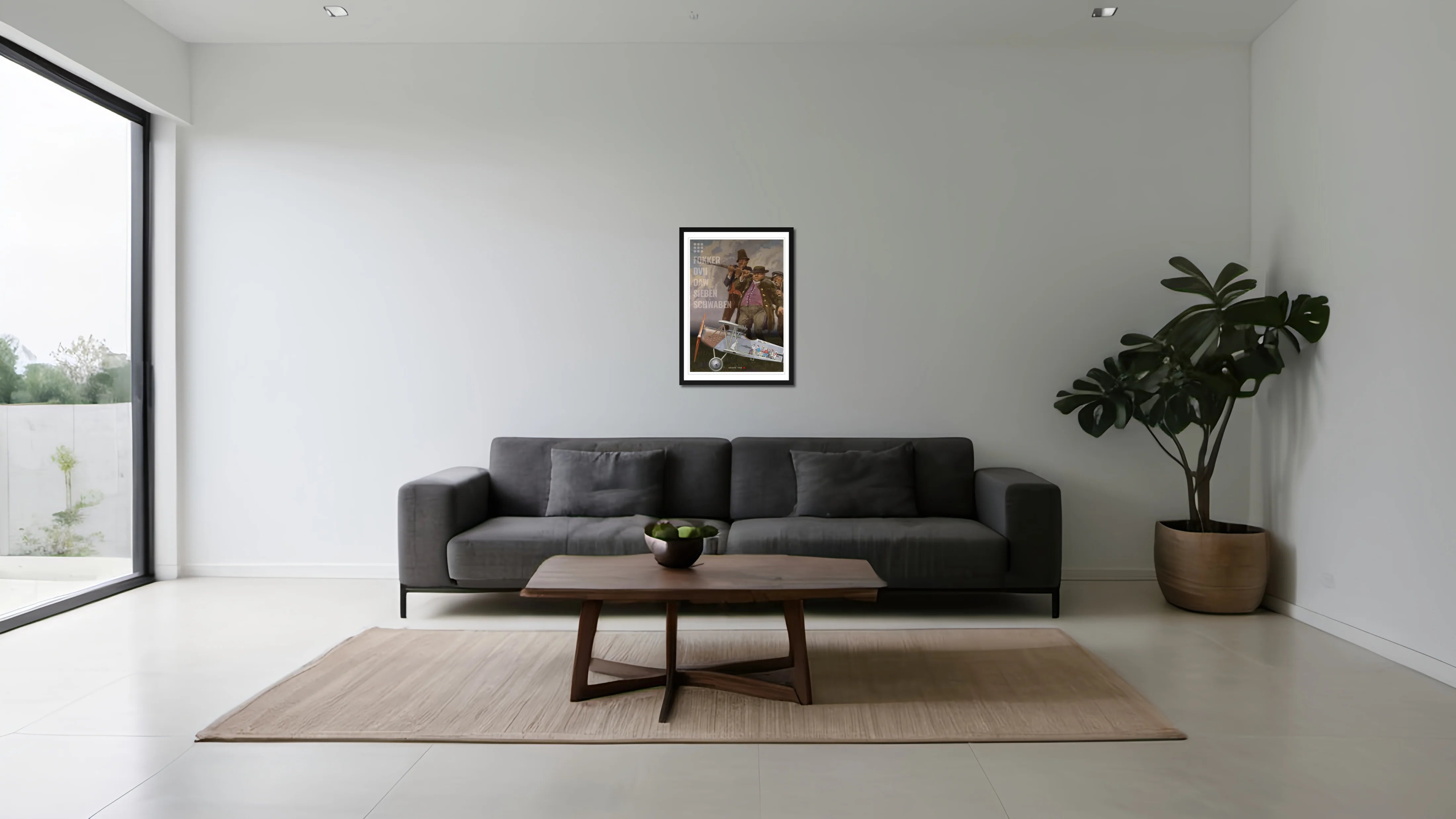 Gothaforce Desktop Banner - A2 Billboard Fokker D.VII OAW Sieben Schwaben