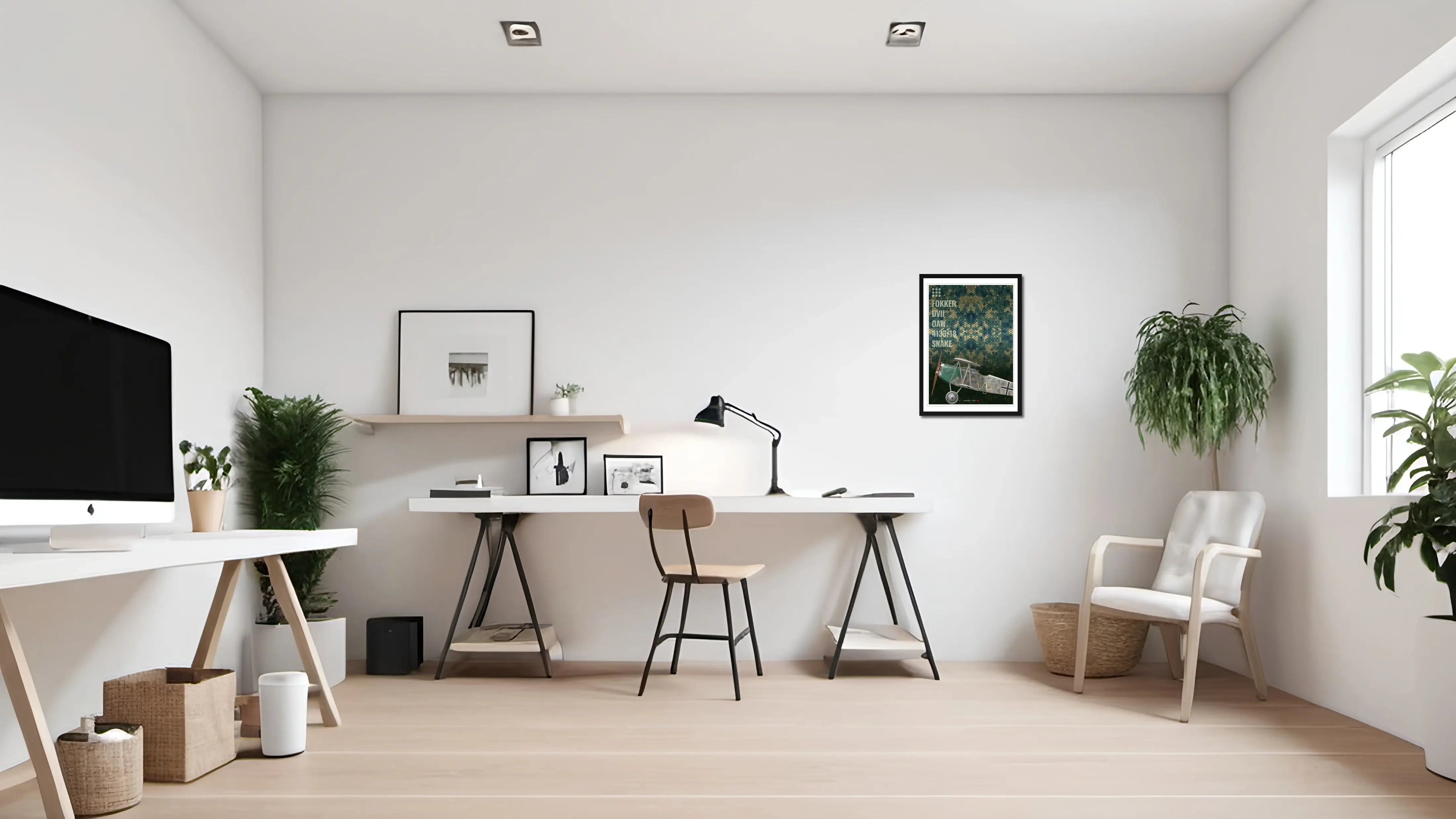 Gothaforce Desktop Banner - A2 Billboard Fokker D.VII OAW 4133/18 "Snake"