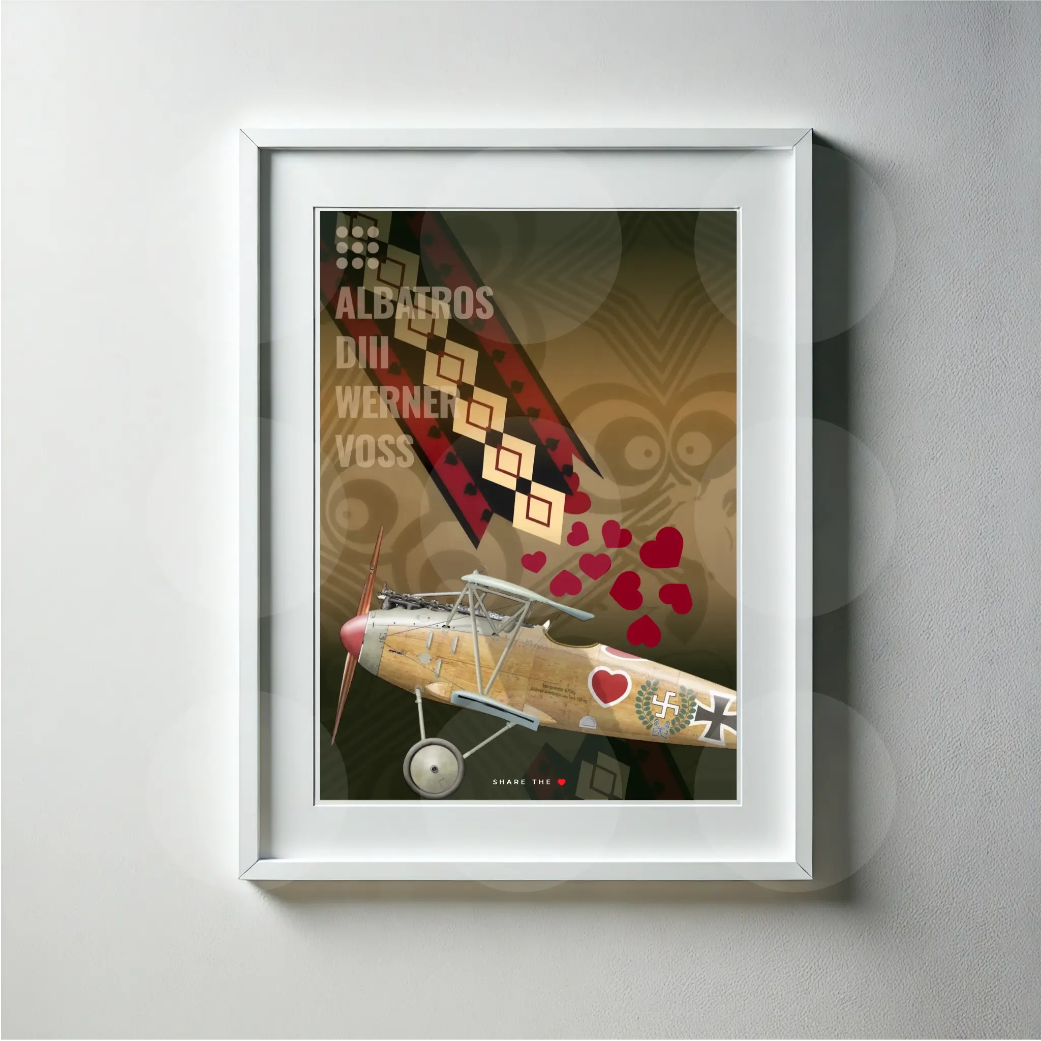 Gothaforce A2 Billboard Albatros D.III Werner Voss