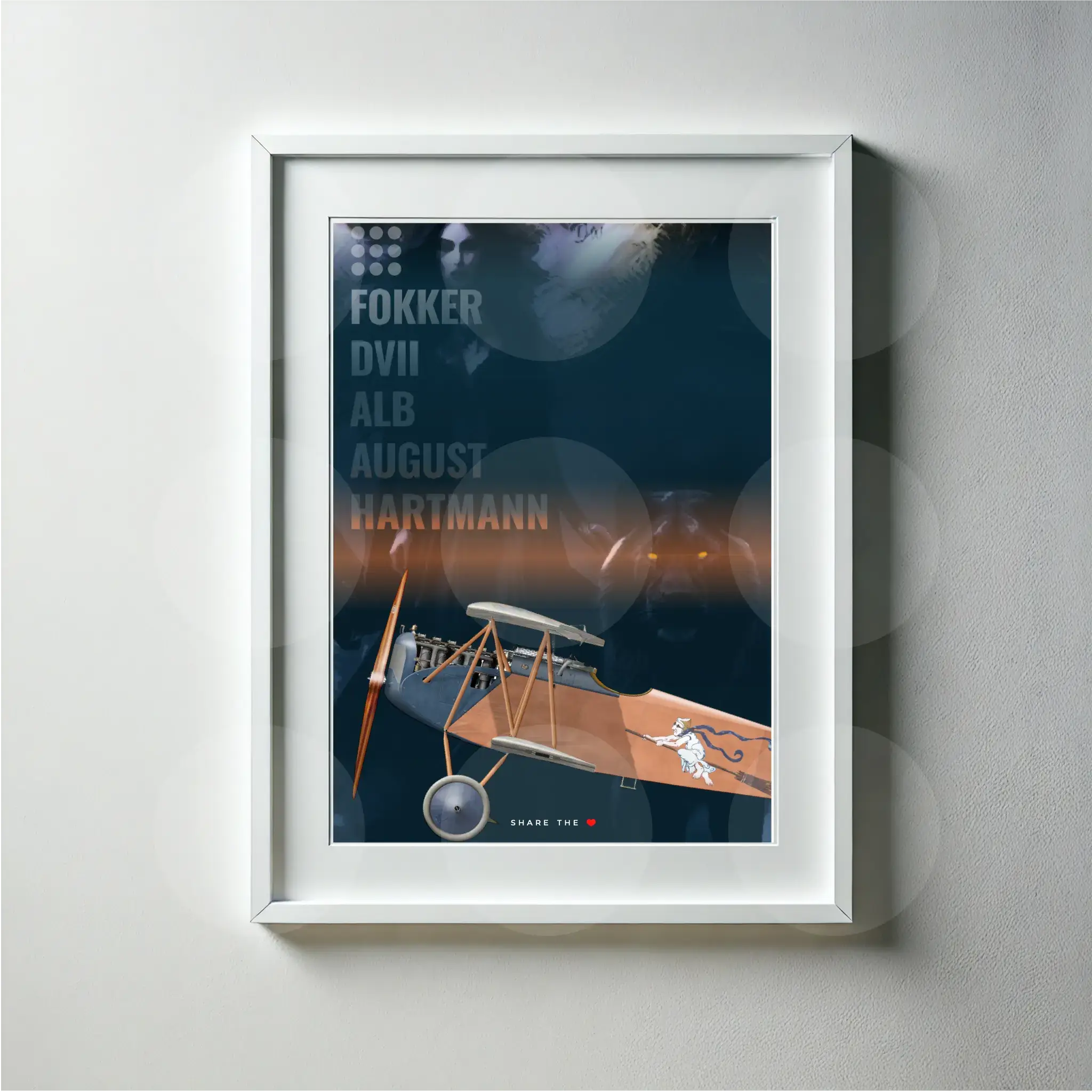 Gothaforce A2 Billboard Fokker DVII Alb August Hartmann