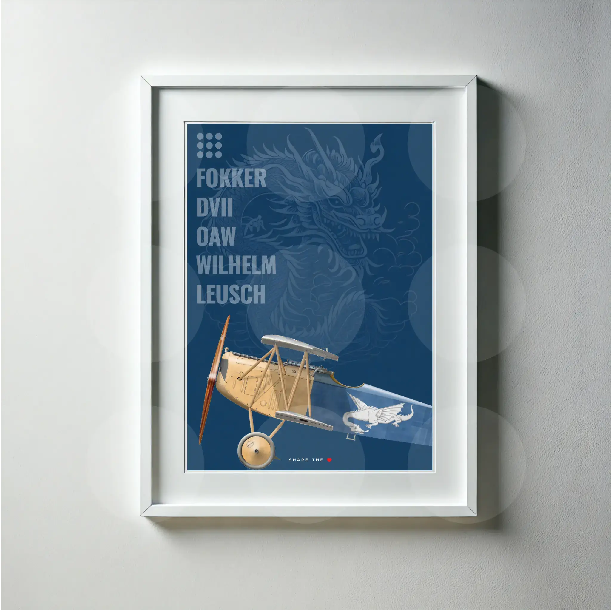Gothaforce A2 Billboard Fokker D.VII OAW Wilhelm Leusch