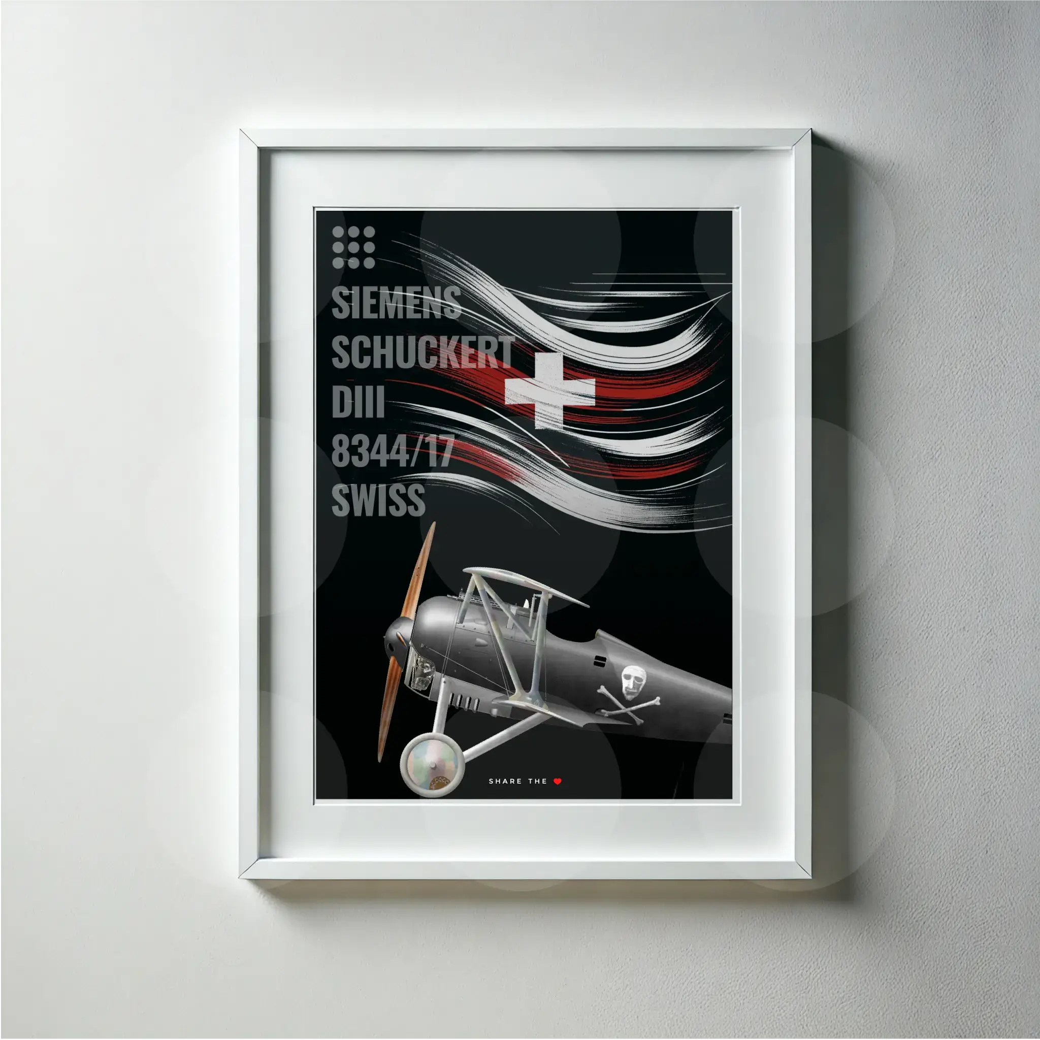Gothaforce A2 Billboard Siemens Schuckert DIII 8344/17 Swiss