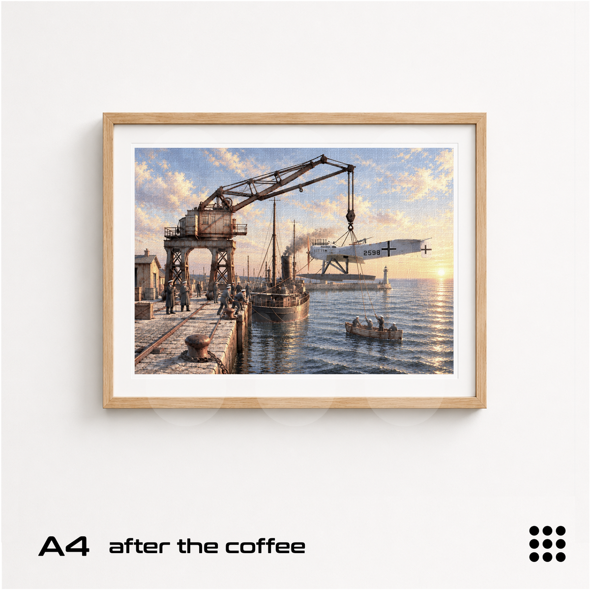 Gothaforce - A4 Art - G-File After The Coffee - GFAPA4B00107 - Gothaforce