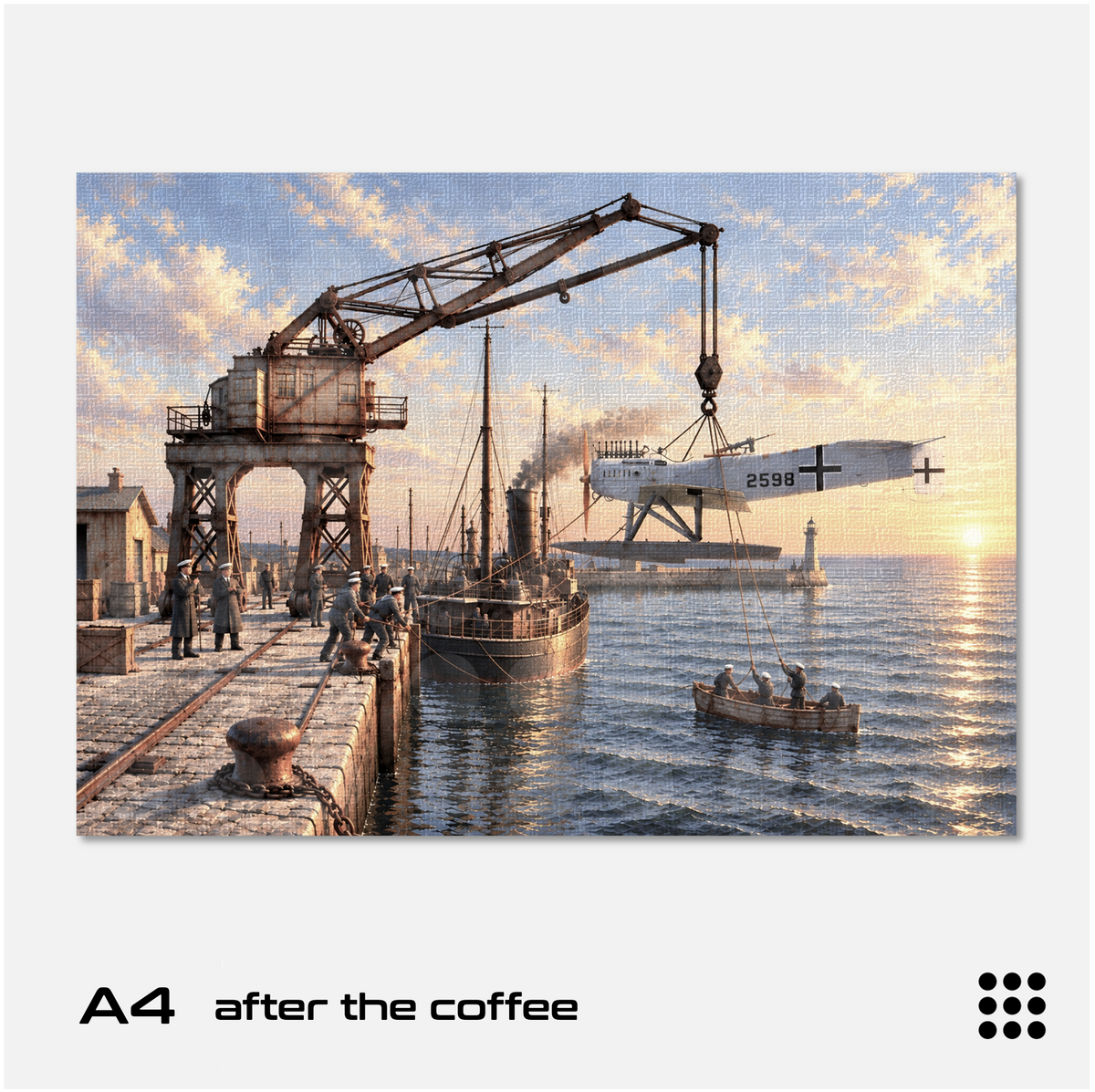 Gothaforce - A4 Art - G-File After The Coffee - GFAPA4B00107 - Gothaforce