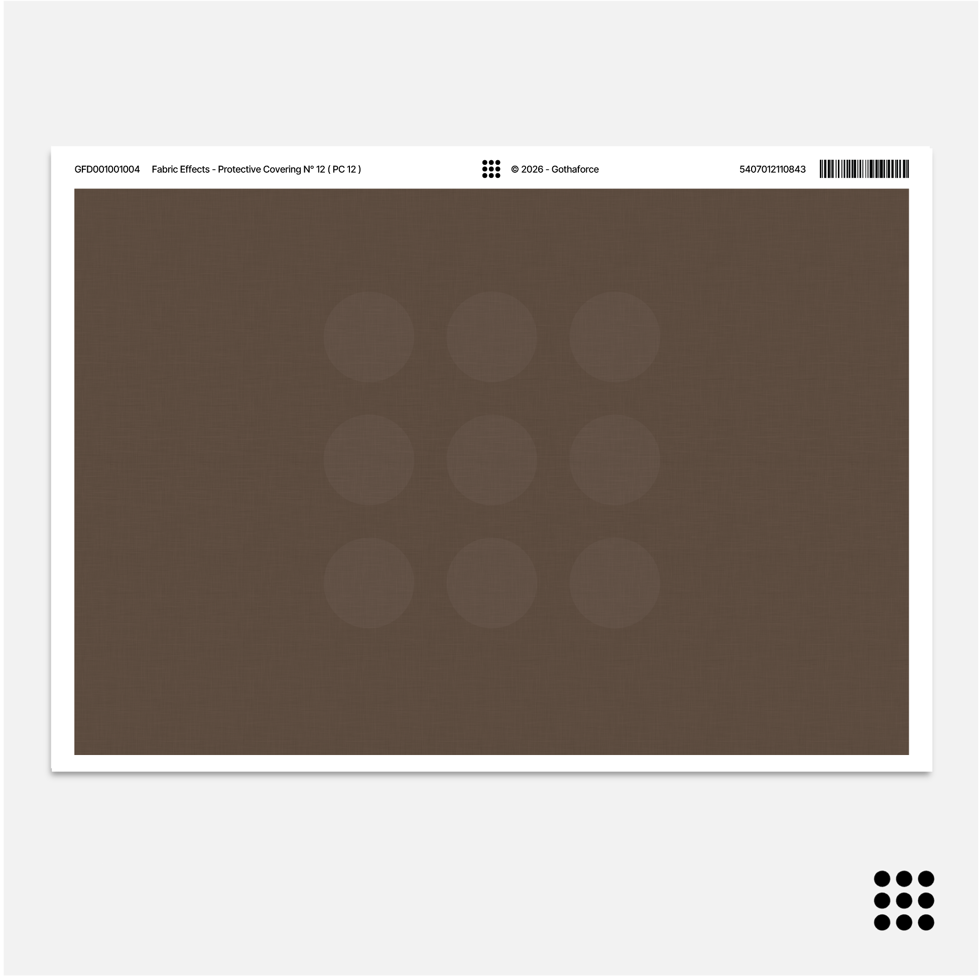 Fabric FX - Protective Covering N° 12 ( PC12 )