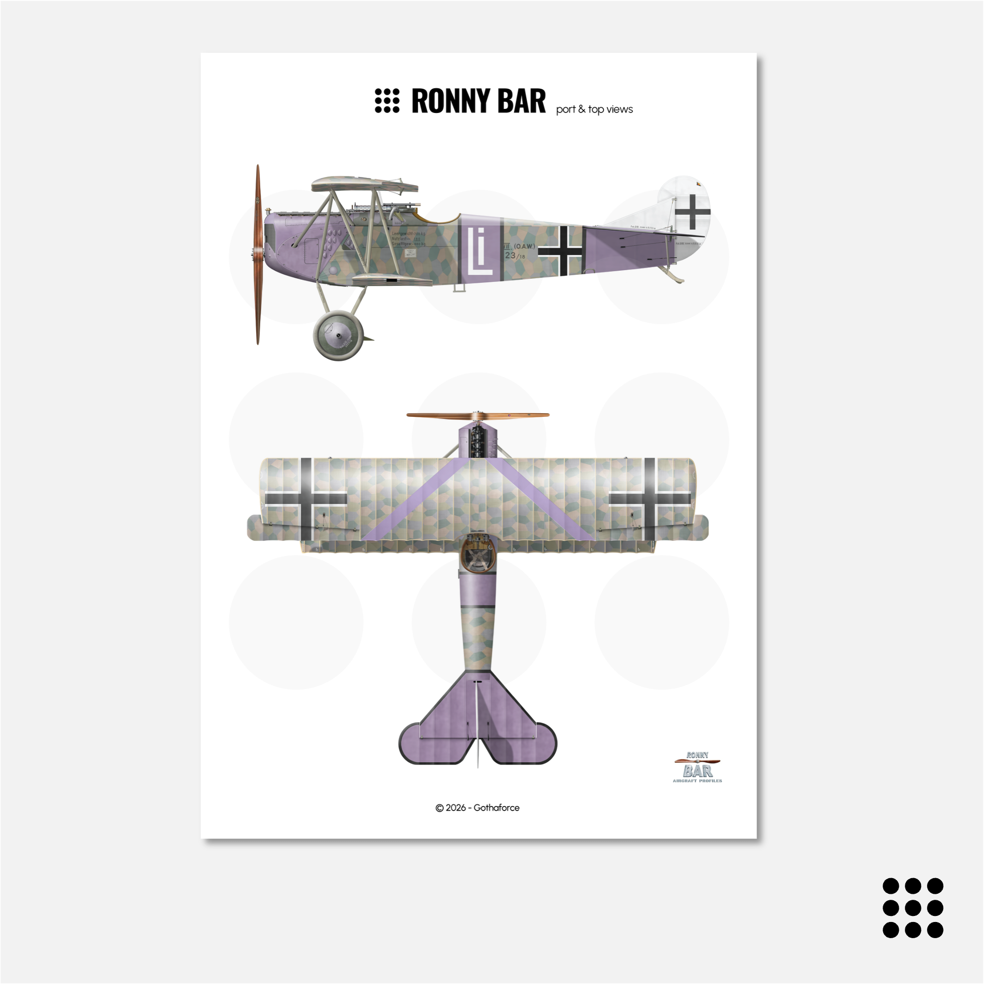 HWS #004 - Fokker D.VII OAW Ltn. Rudolf Stark