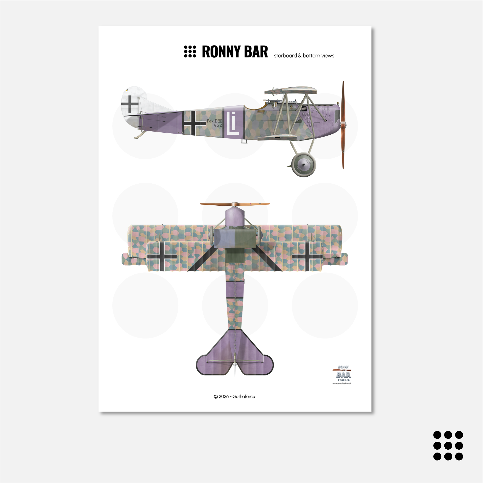 HWS #004 - Fokker D.VII OAW Ltn. Rudolf Stark