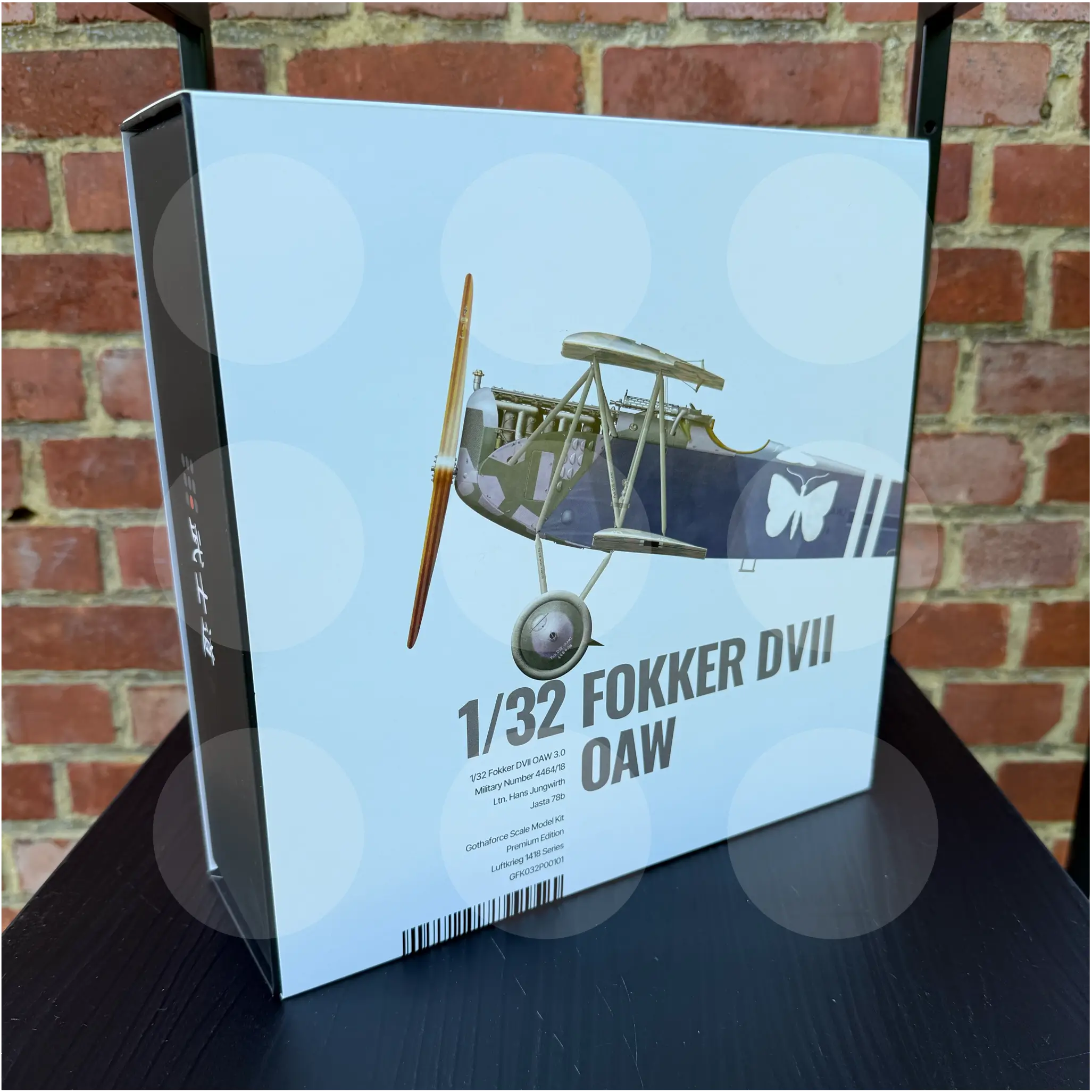 Gothaforce - Fokker D.VII OAW 3.0 Hans Jungwirth - Premium Edition - 1/32 scale - GFK032P00101