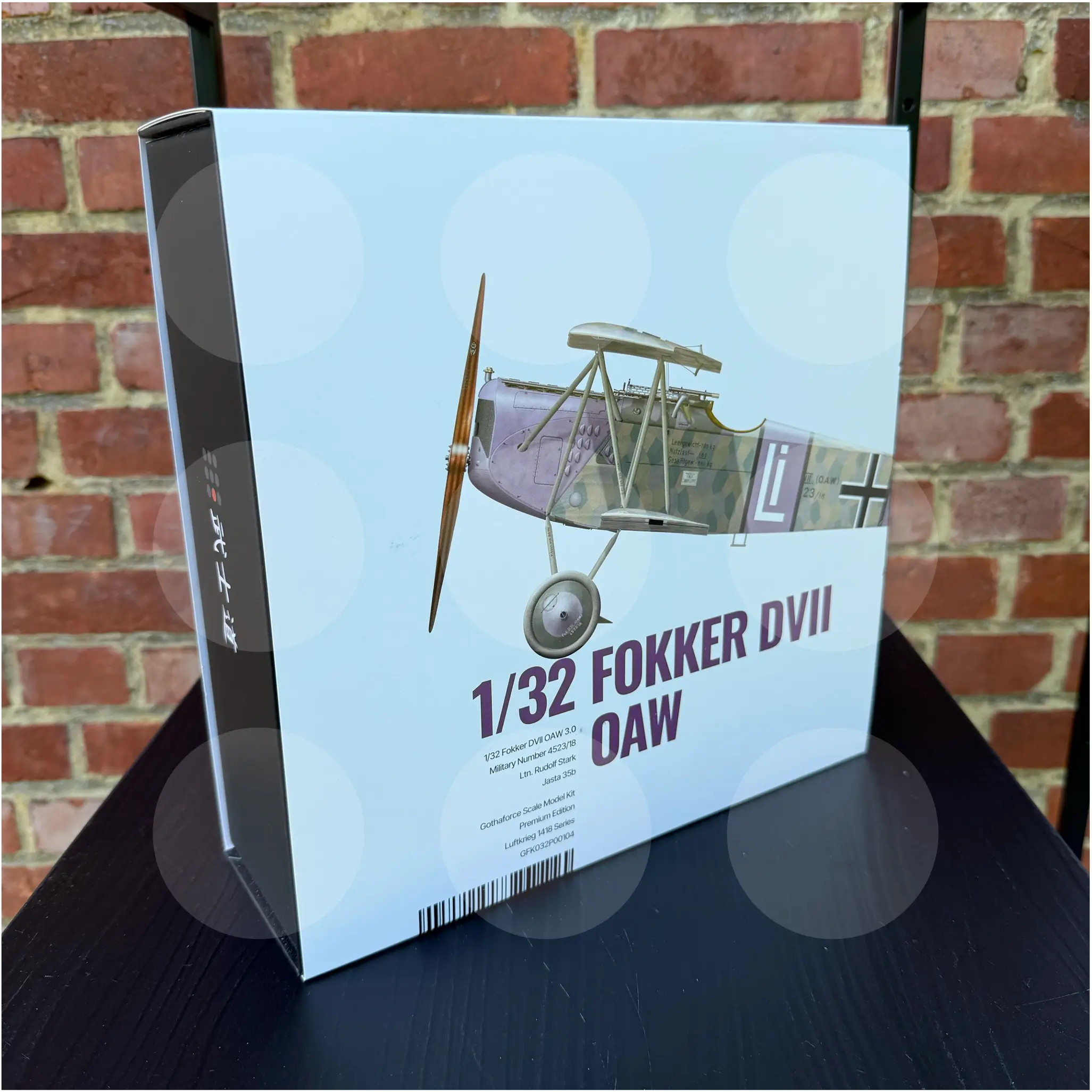 Gothaforce - Fokker D.VII OAW 3.0 Rudolf Stark - Premium Edition - 1/32 scale - GFK032P00104