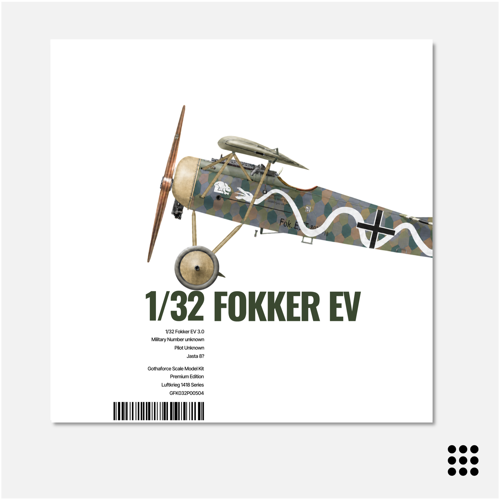 1/32 Fokker EV 3.0 Snake - Reservation