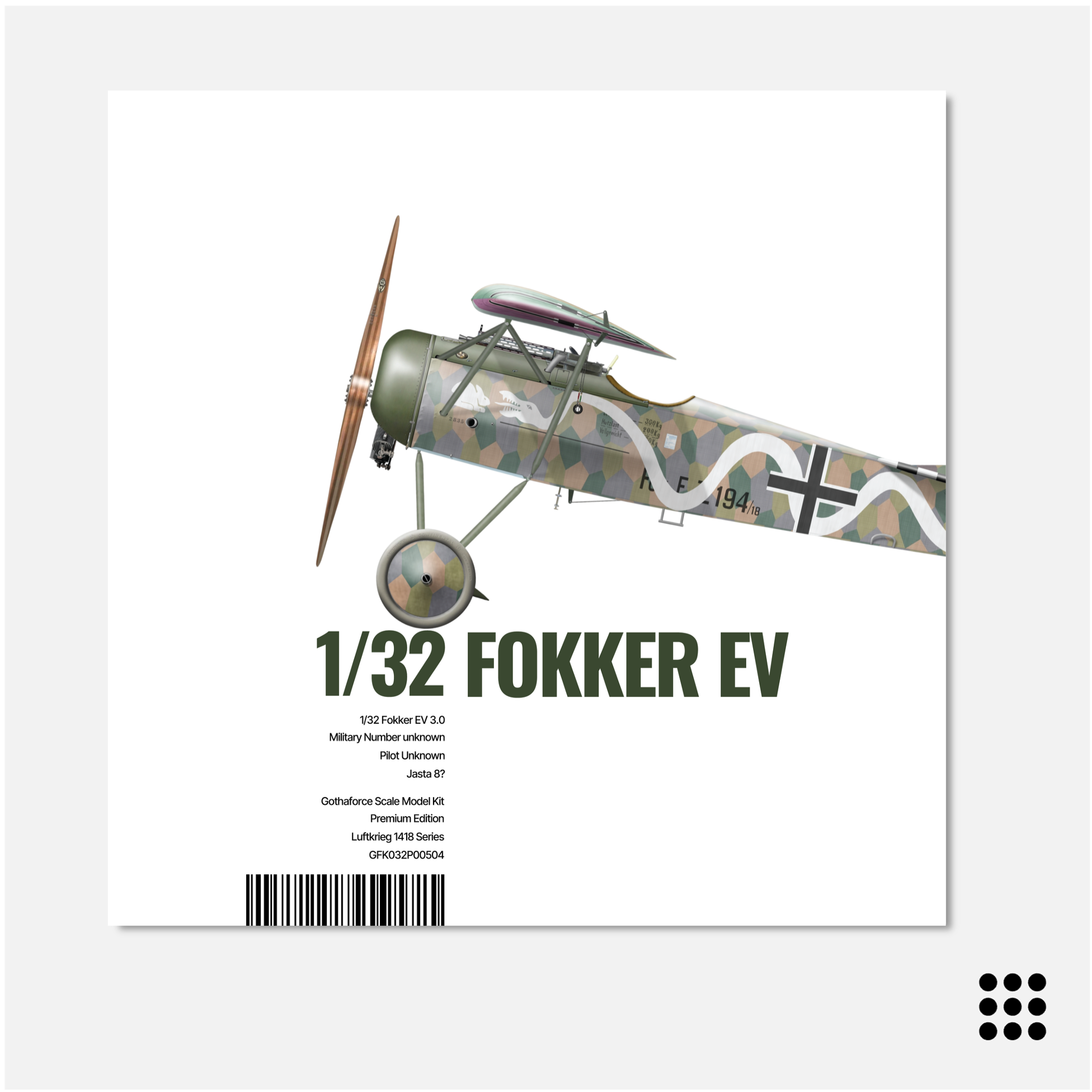 1/32 Fokker EV 3.0 Snake - Reservation