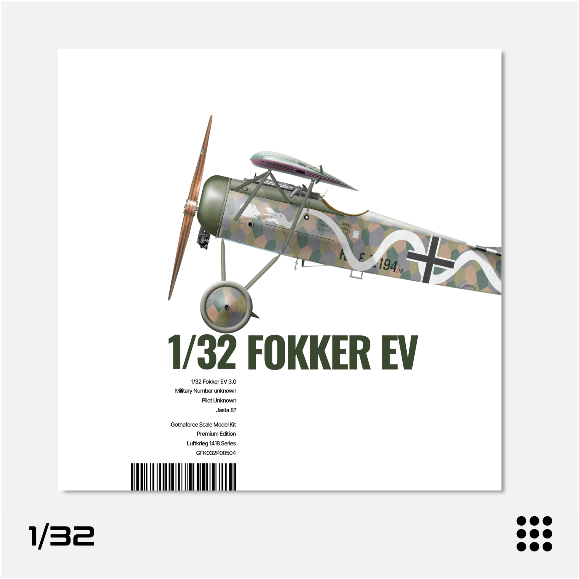 1/32 Fokker EV 3.0 Snake - Reservation