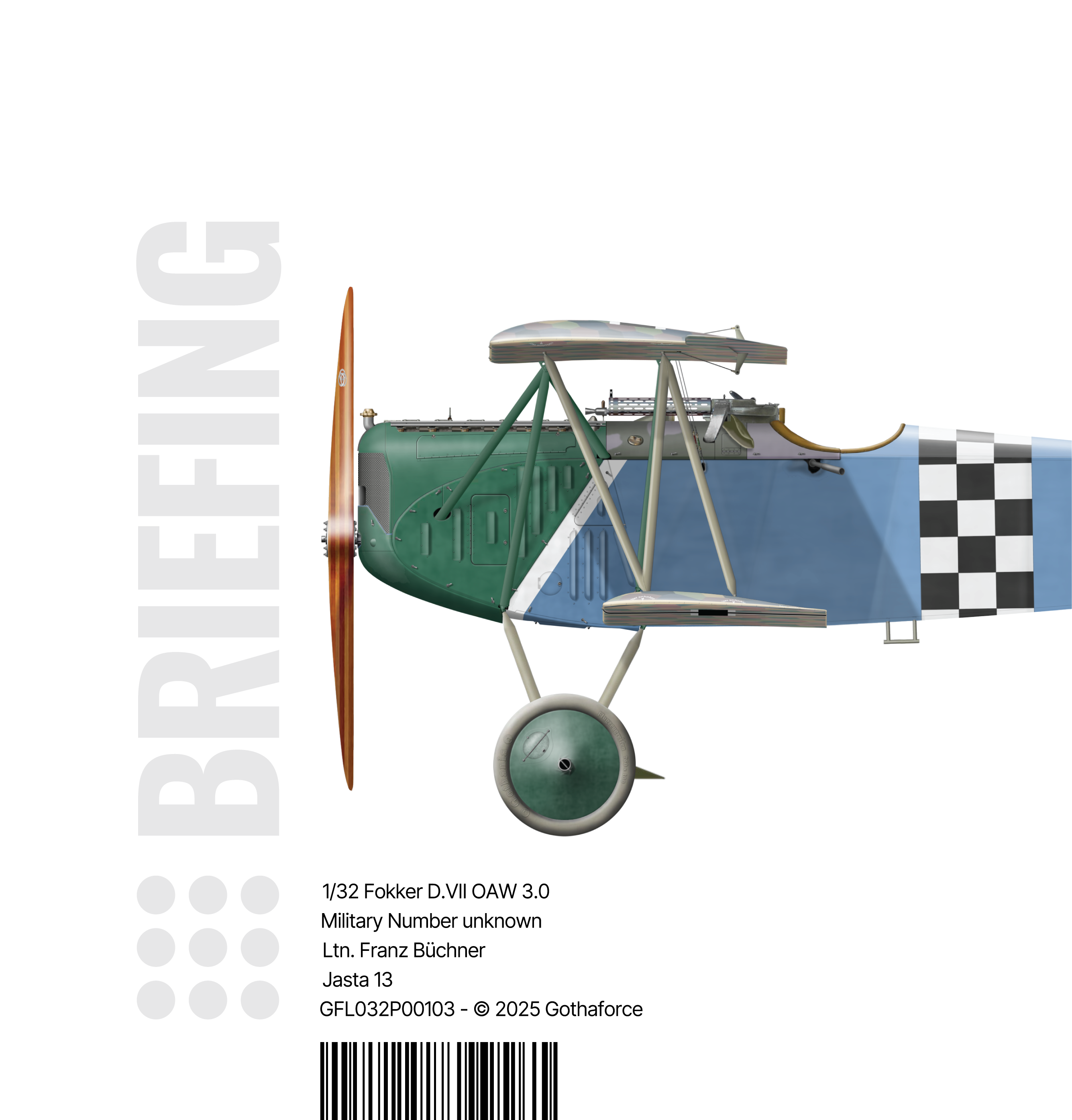 Gothaforce Fokker DVII OAW 3.0 Franz Büchner - Briefing - Image Cover