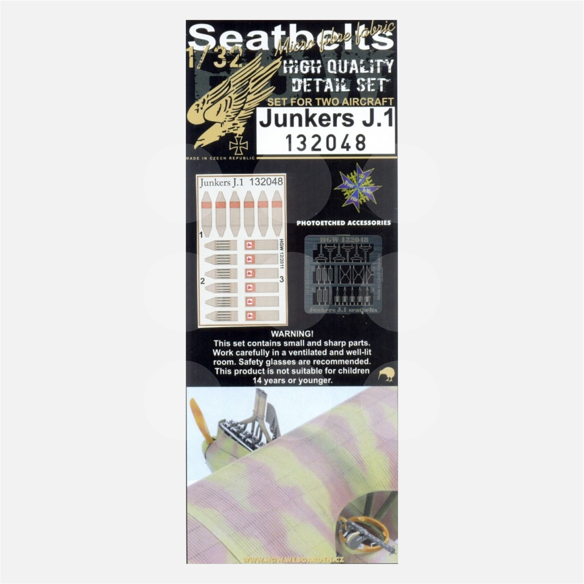 1/32 Seatbelts Junkers J.I