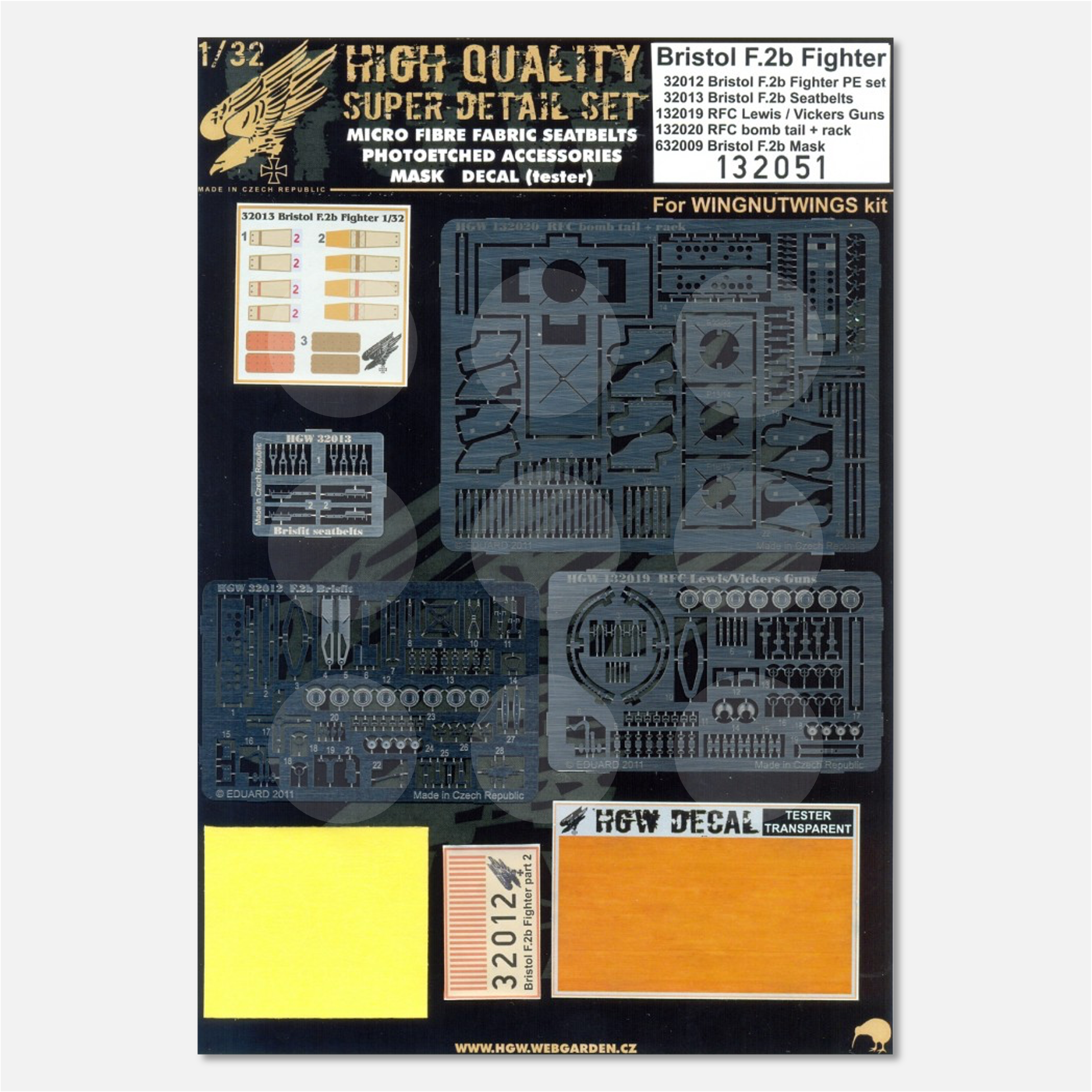 1/32 Super Detail Set Bristol F.2b