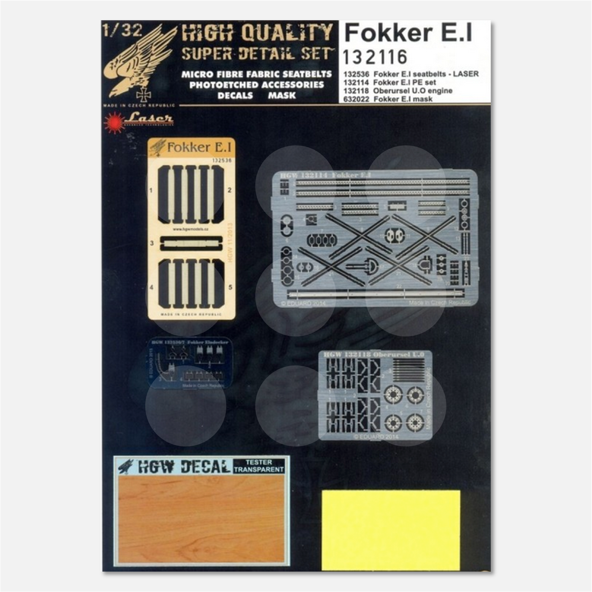 1/32 Super Detail Set Fokker E.I
