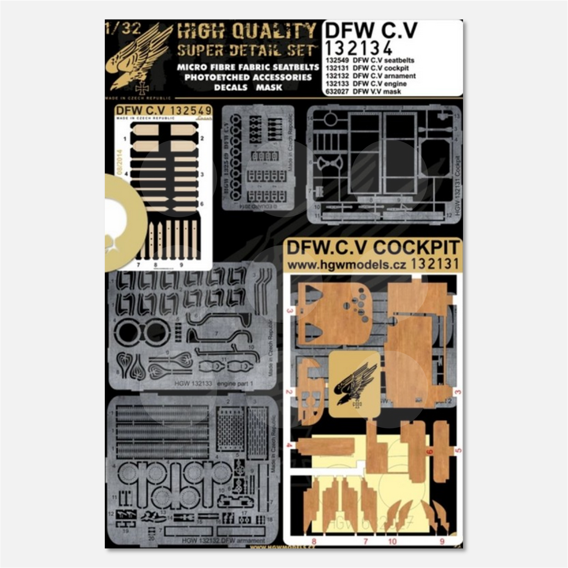 1/32 Super Detail Set DFW C.V