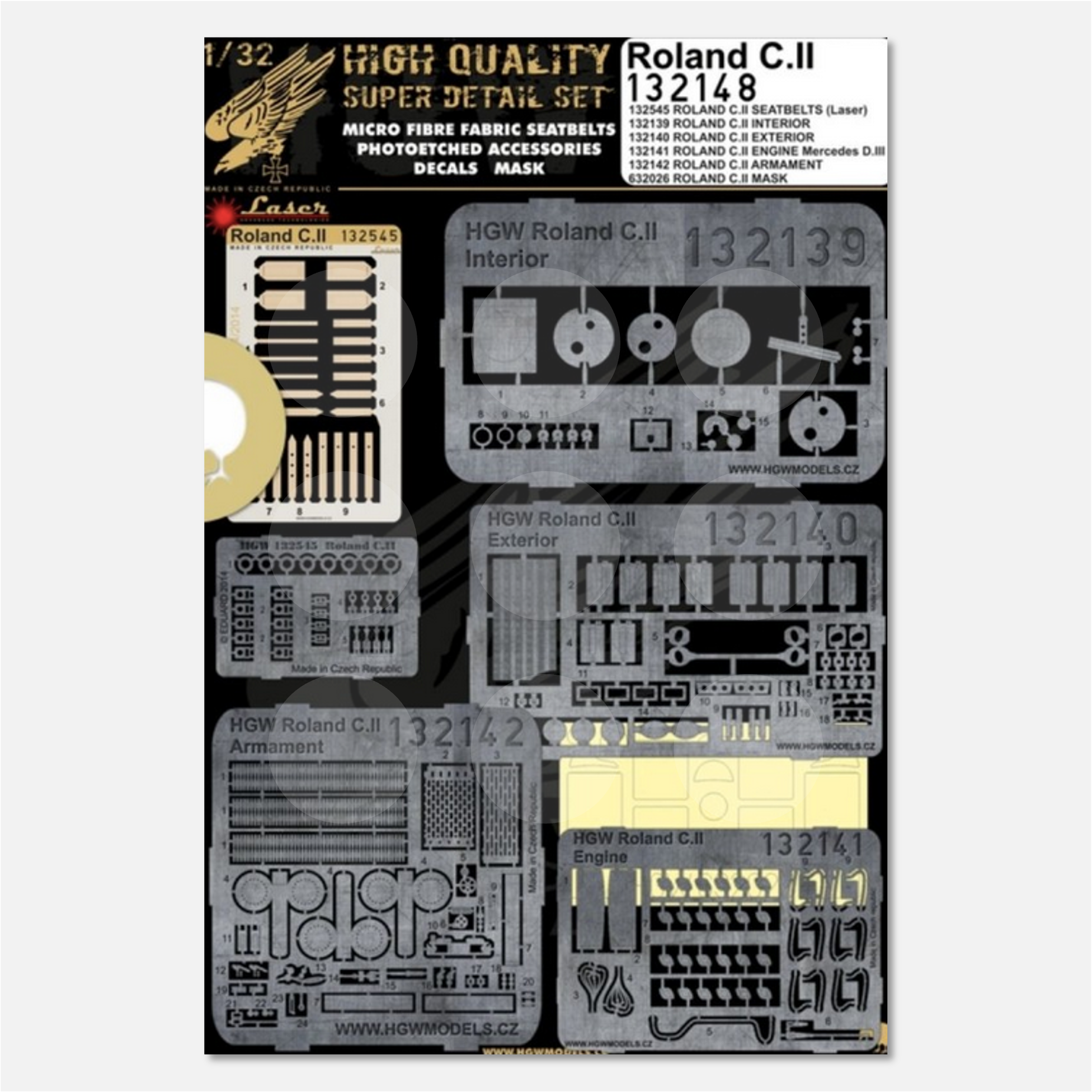 1/32 Super Detail Set Roland C.II