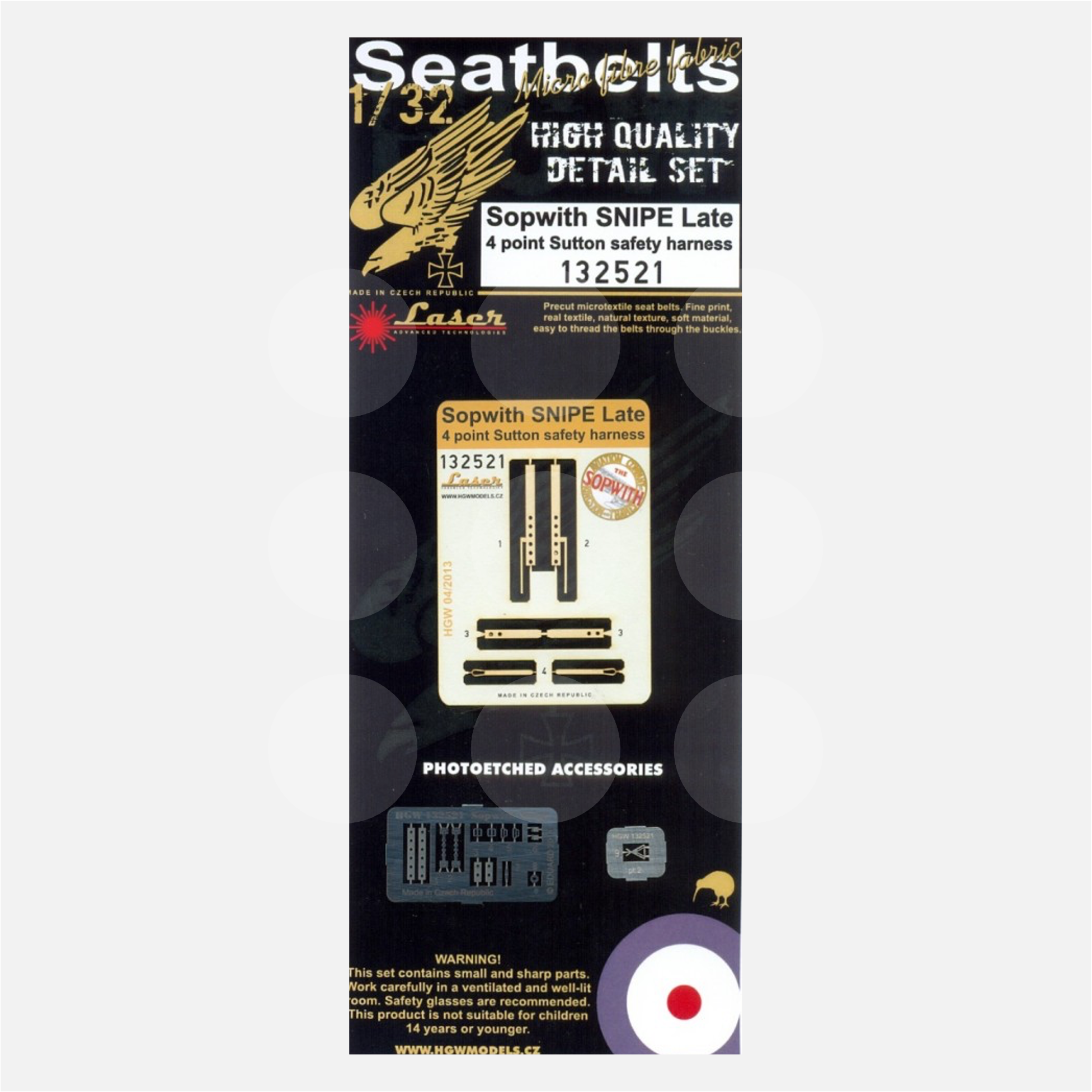 1/32 Seatbelts Sopwith Snipe Late