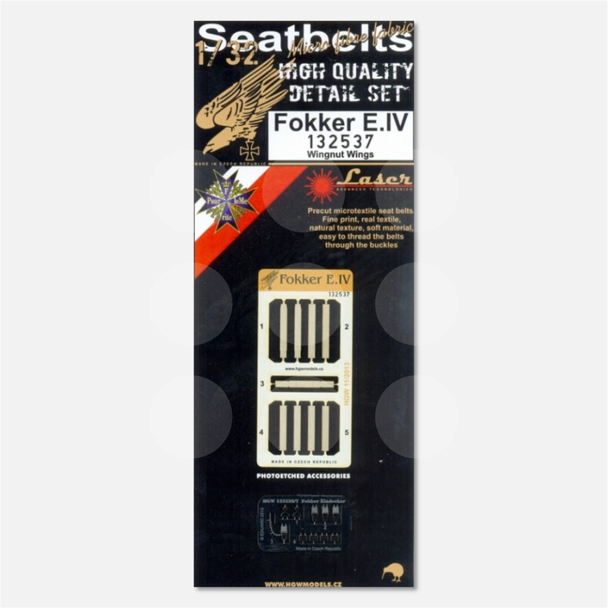 1/32 Seatbelts Fokker E.IV