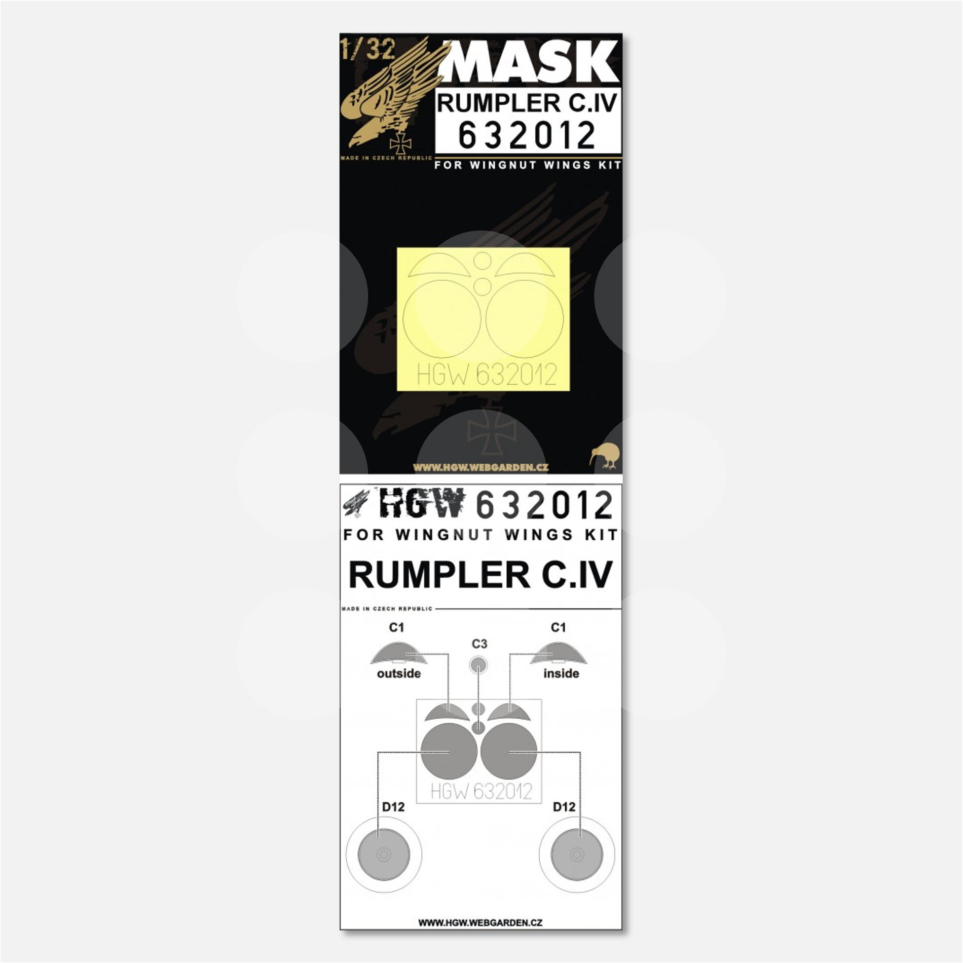 1/32 Masks Rumpler C.IV