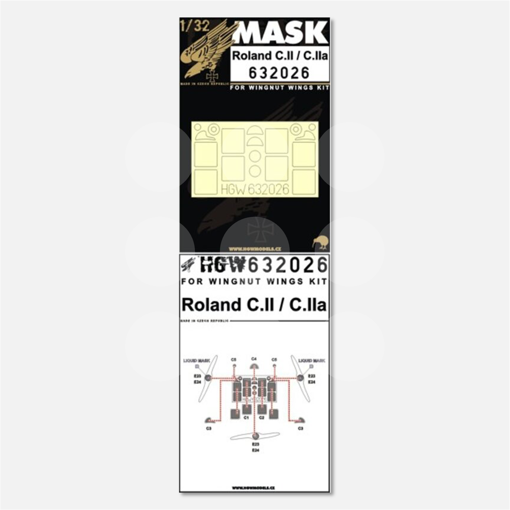 1/32 Masks Roland C.II(a)
