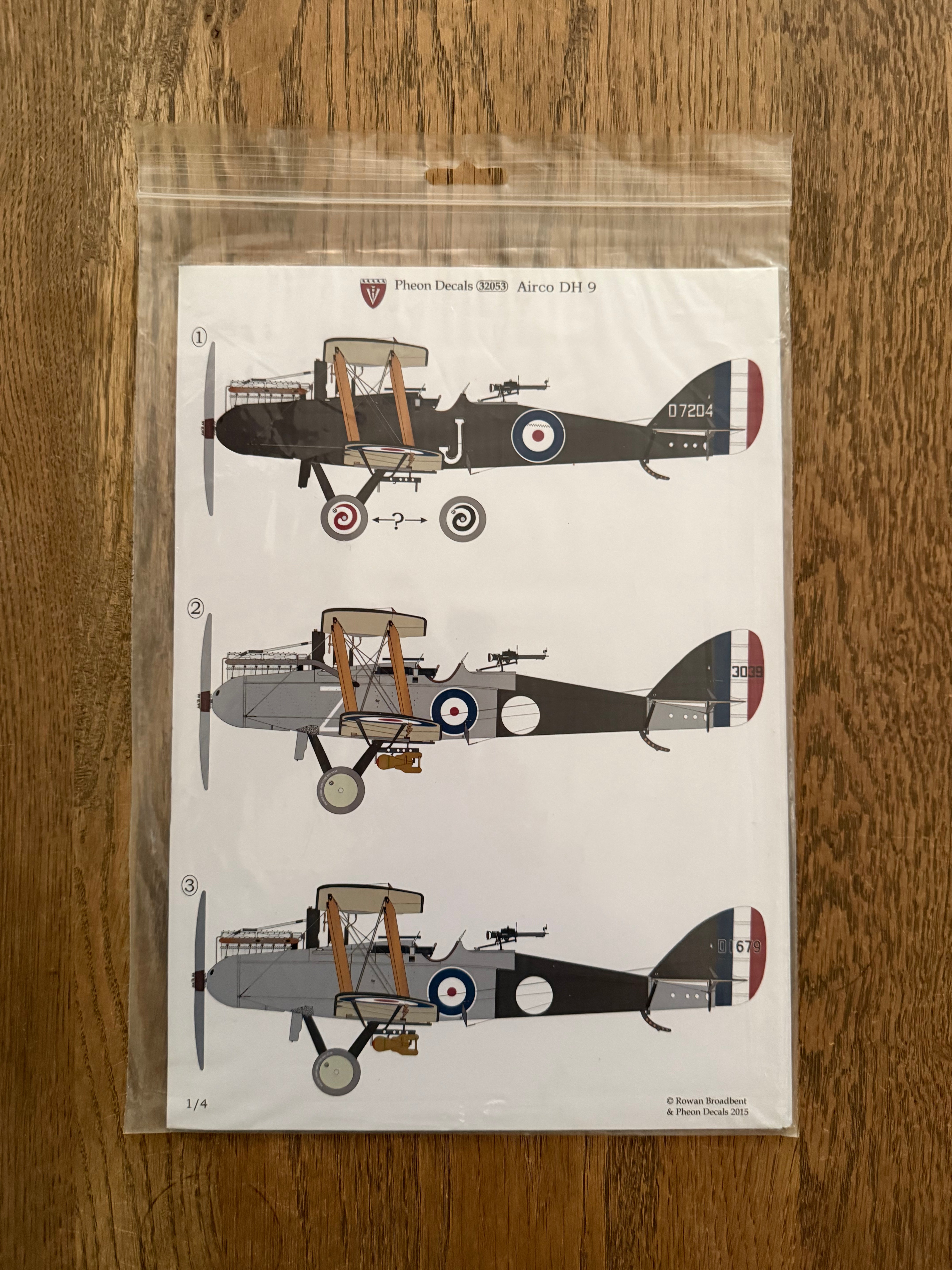 1/32 Airco DH.9 - OOP