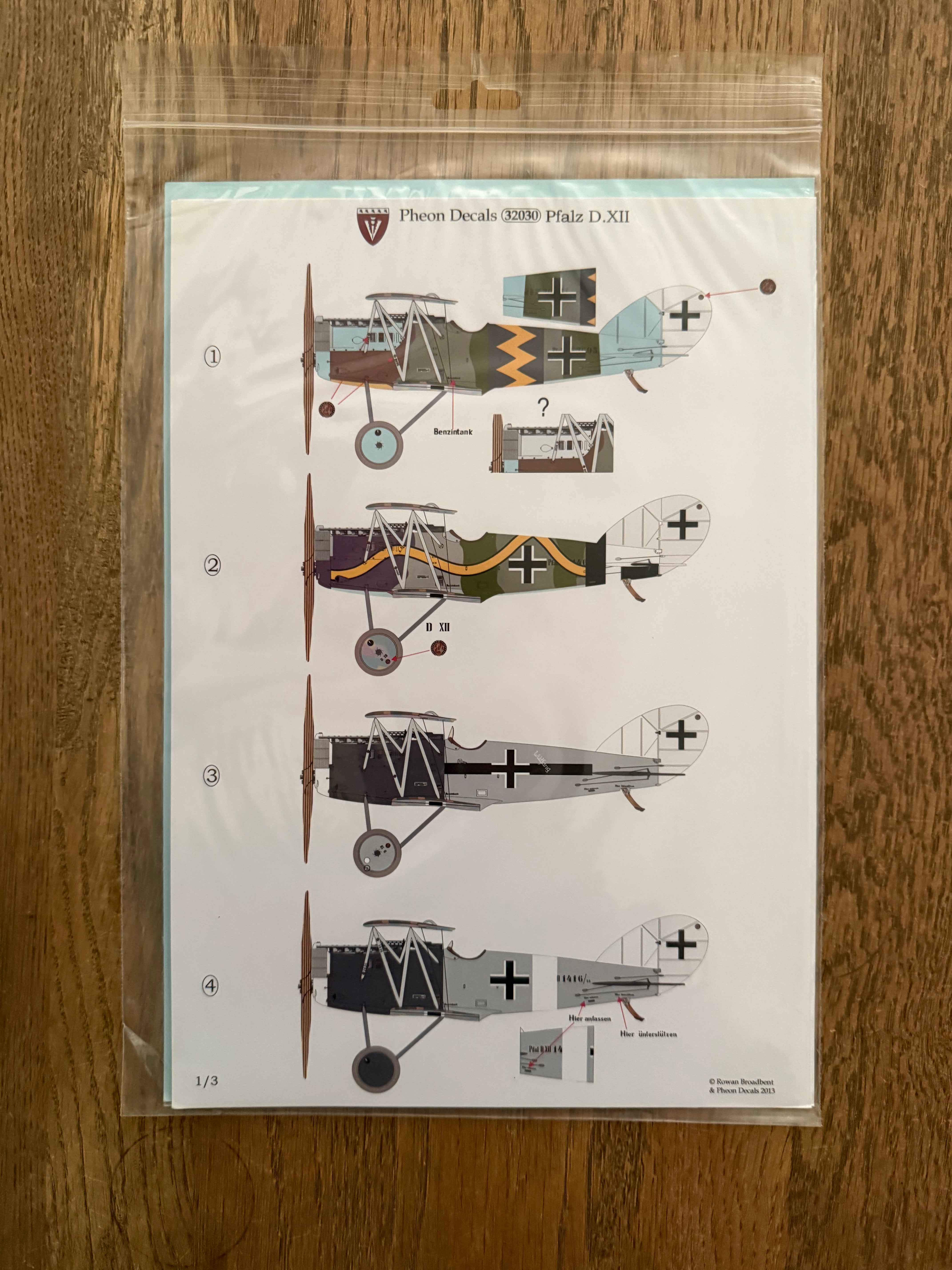 1/32 Pfalz D.XII - OOP