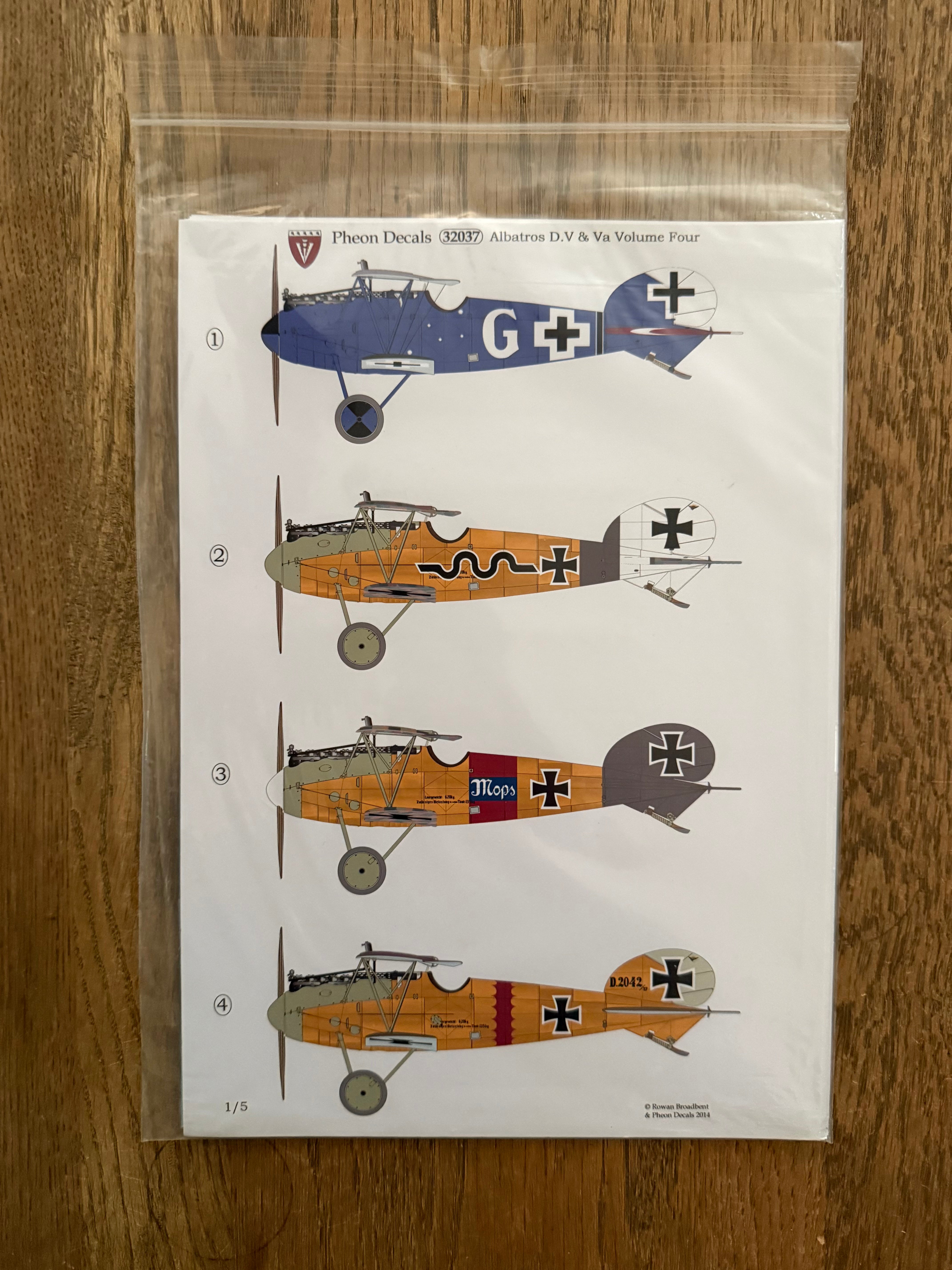 1/32 Albatros DVa Vol 4 - OOP