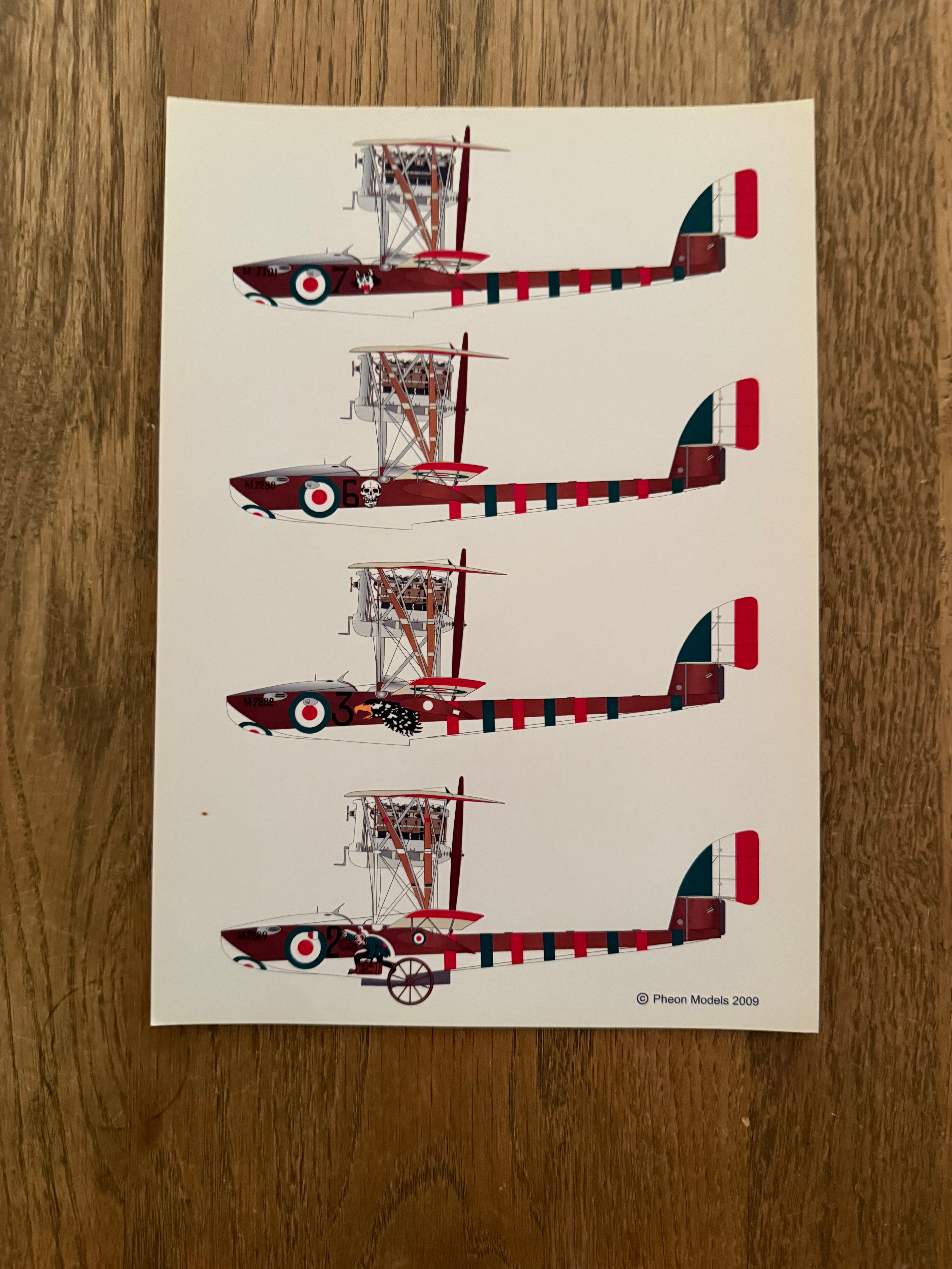Pheon Decals Glossy Pack Macchi M5