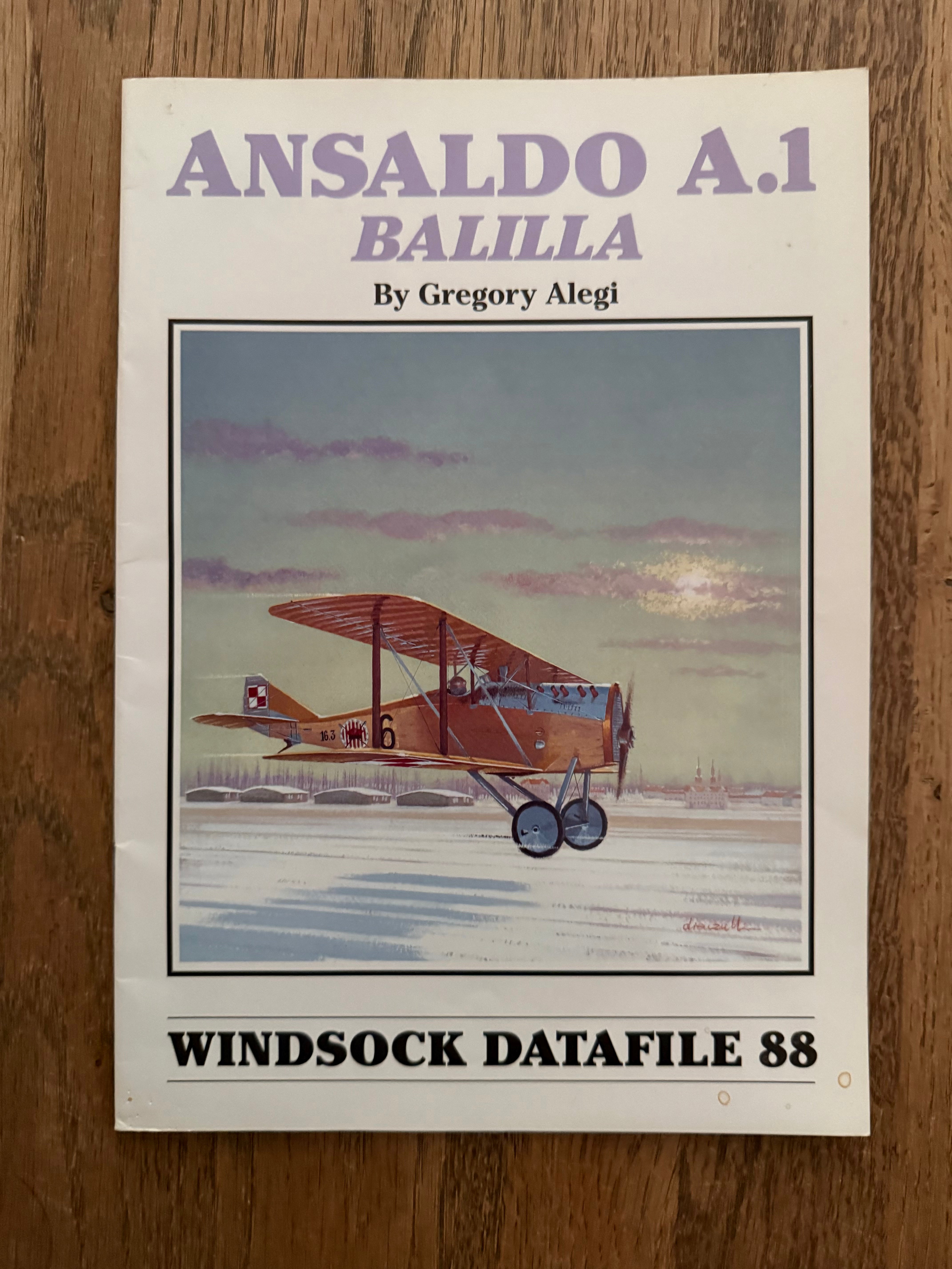 Windsock Data File 88 - Ansaldo Balilla