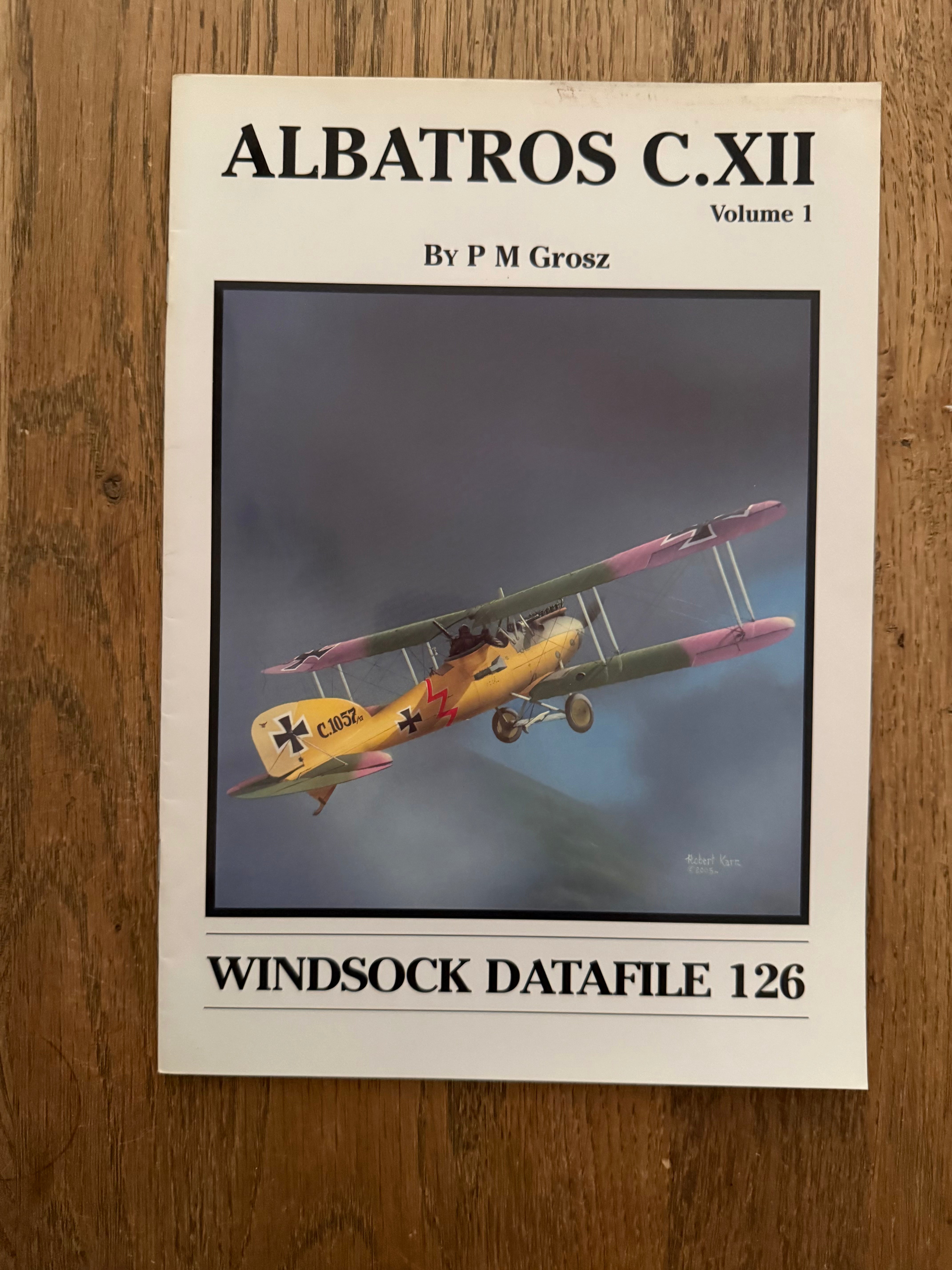 Windsock Data File 126 - Albatros C.XII