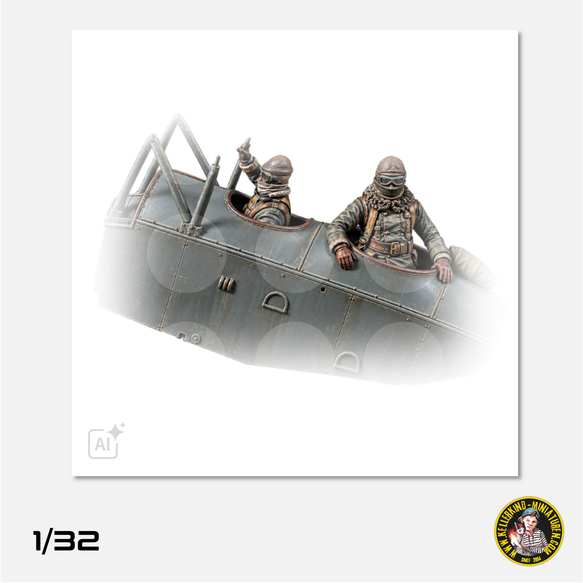 1/32 German LVG crew