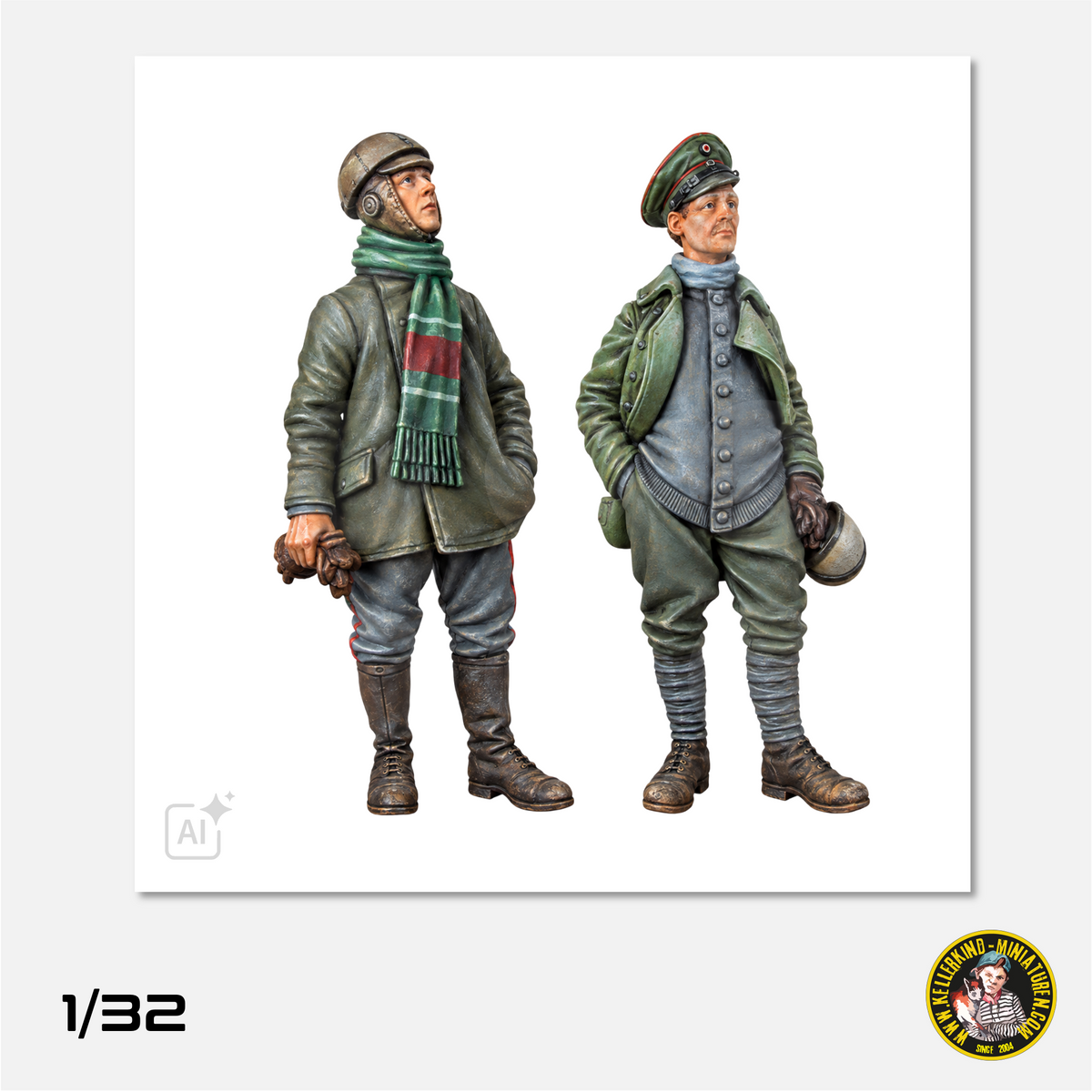1/32 German student pilots