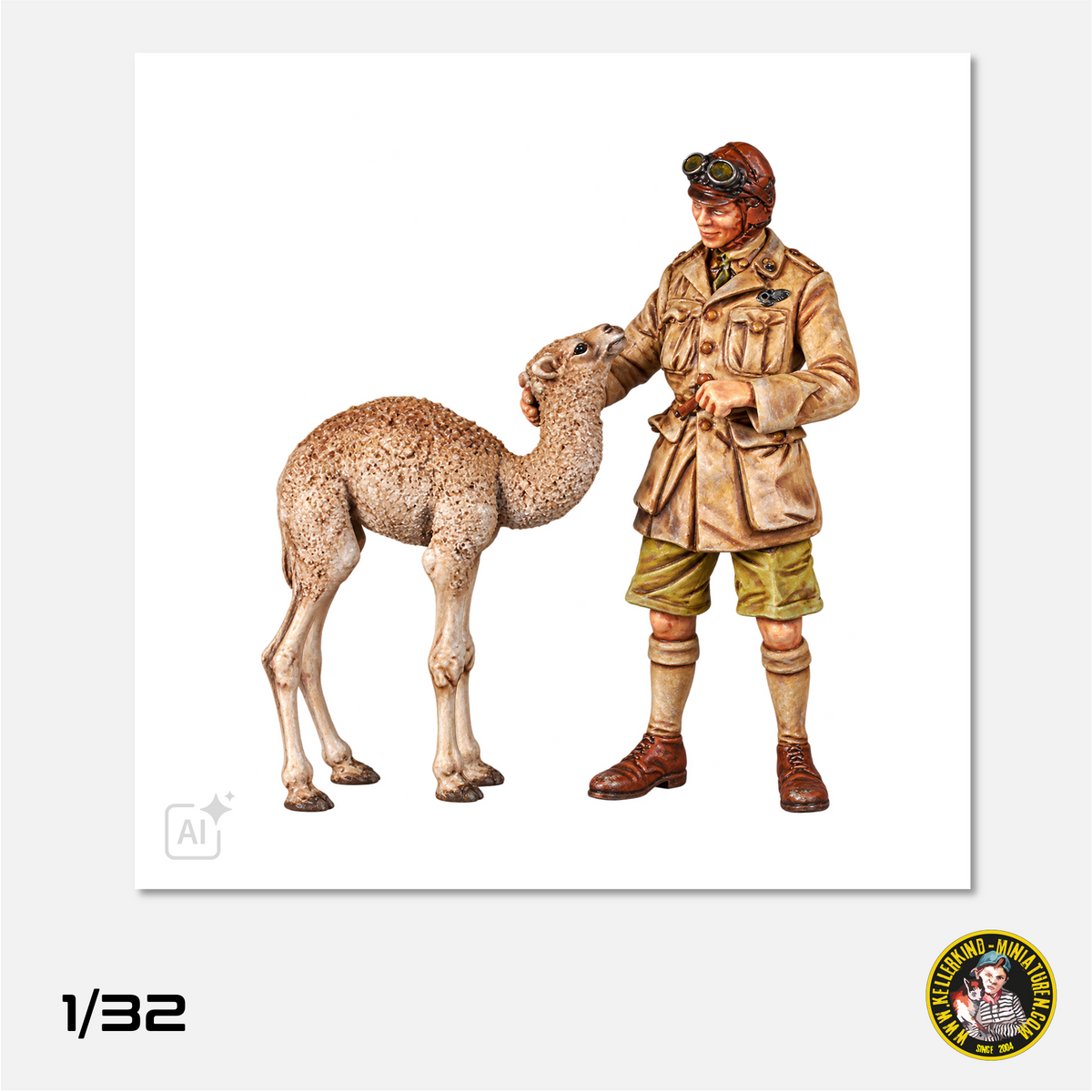 1/32 RFC observer with dromedar baby in Middle East