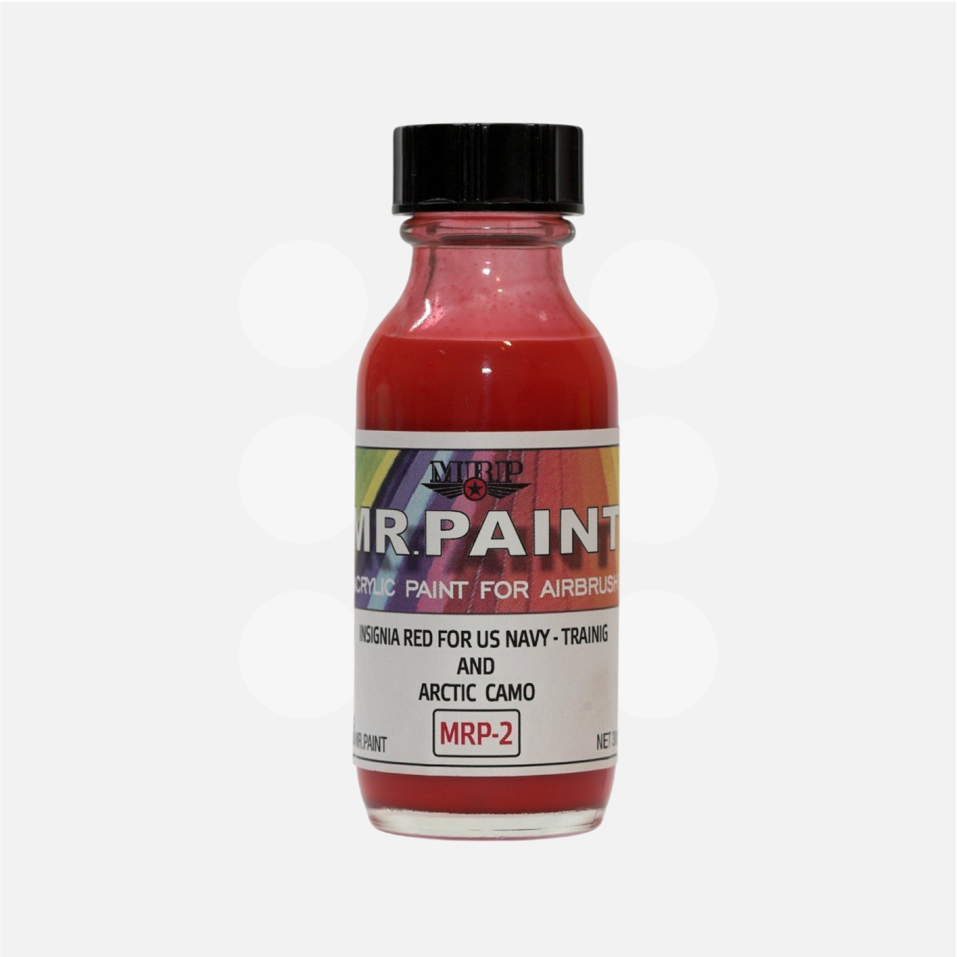 Mr. Paint - Insignia Red for US Navy Training & Arctic Camo - MRP-002