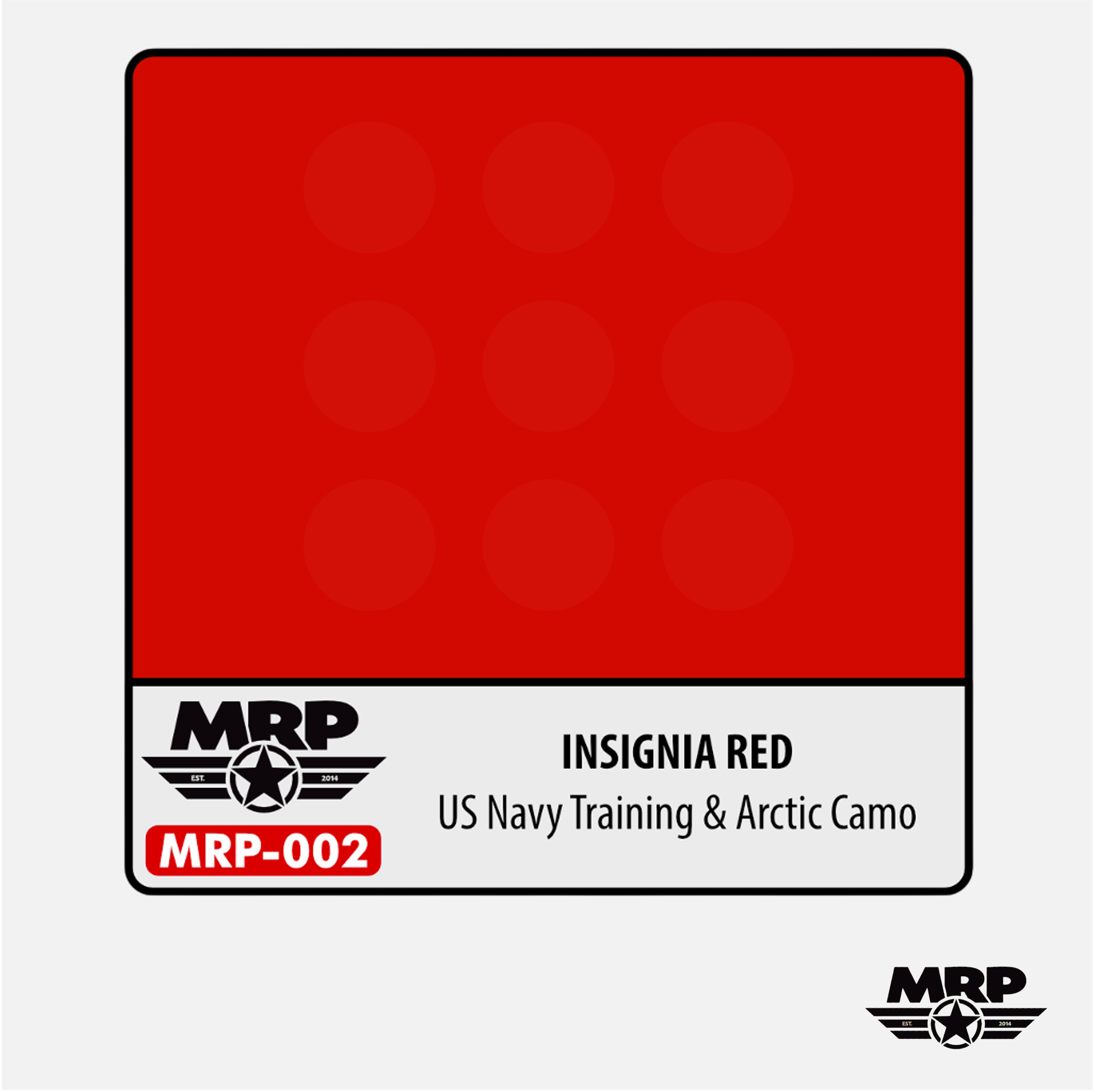Insignia Red - US Navy Training & Arctic Camo