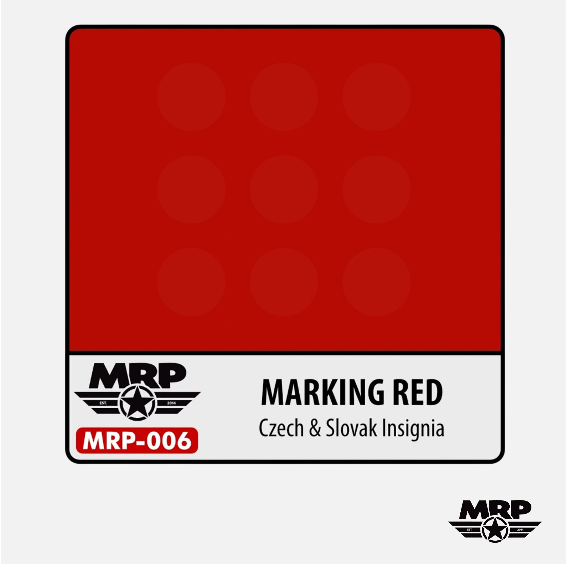 Marking Red - Czech & Slovak Insignia