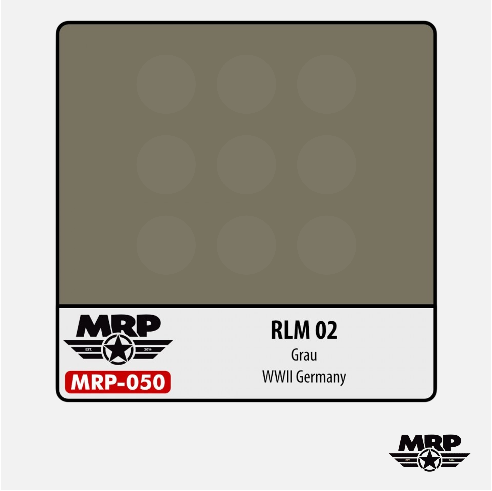 RLM 02 - Grau - WWII Germany