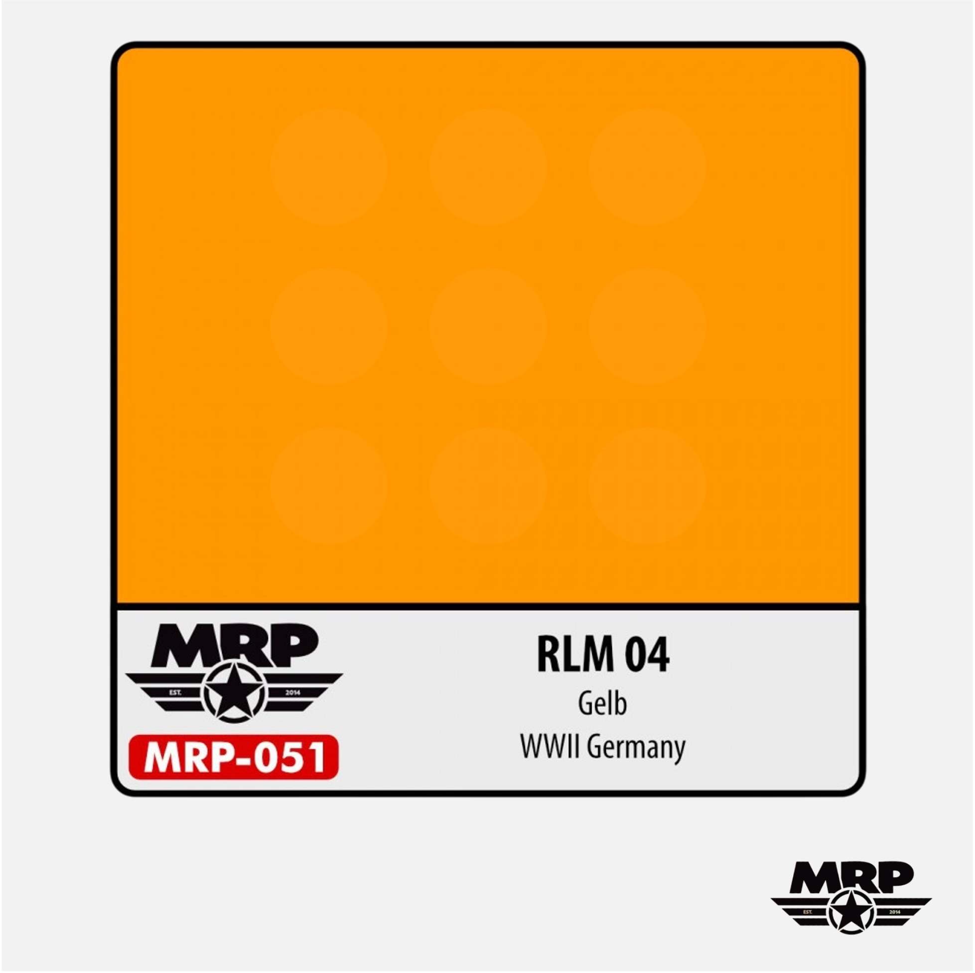 RLM 04 - Gelb - WWII Germany