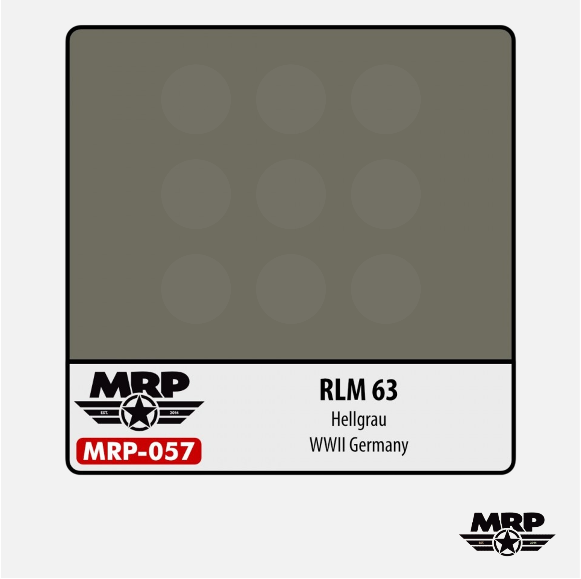 RLM 63 - Hellgrau - WWII Germany