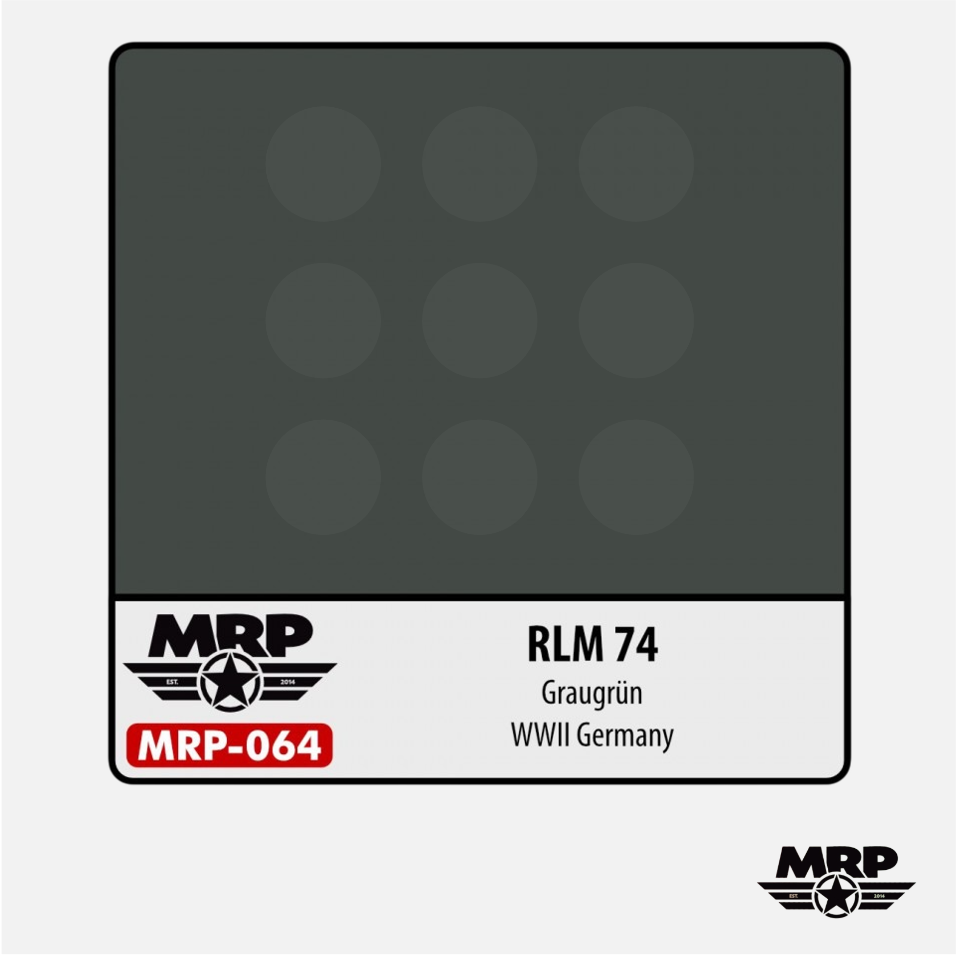 RLM 74 - Graugrün - WWII Germany