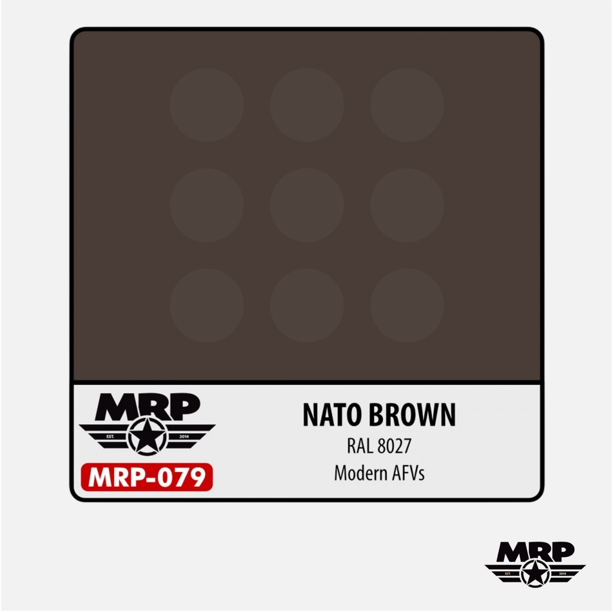 NATO Brown - RAL 8027 - Modern AFV