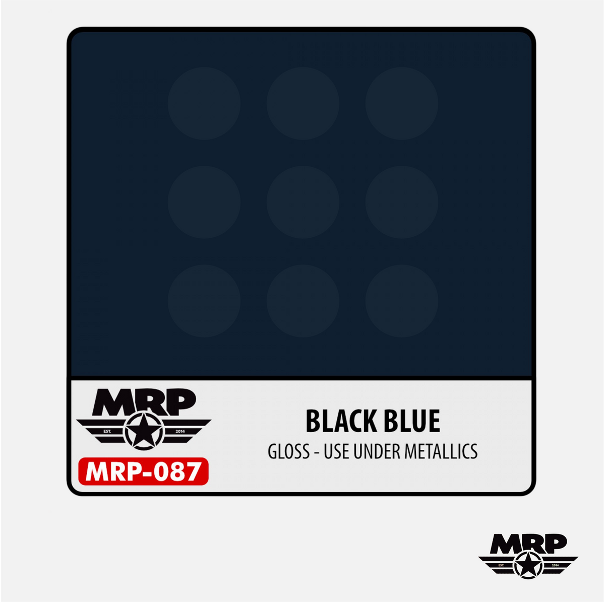 Black Blue - Gloss (use under metallics)