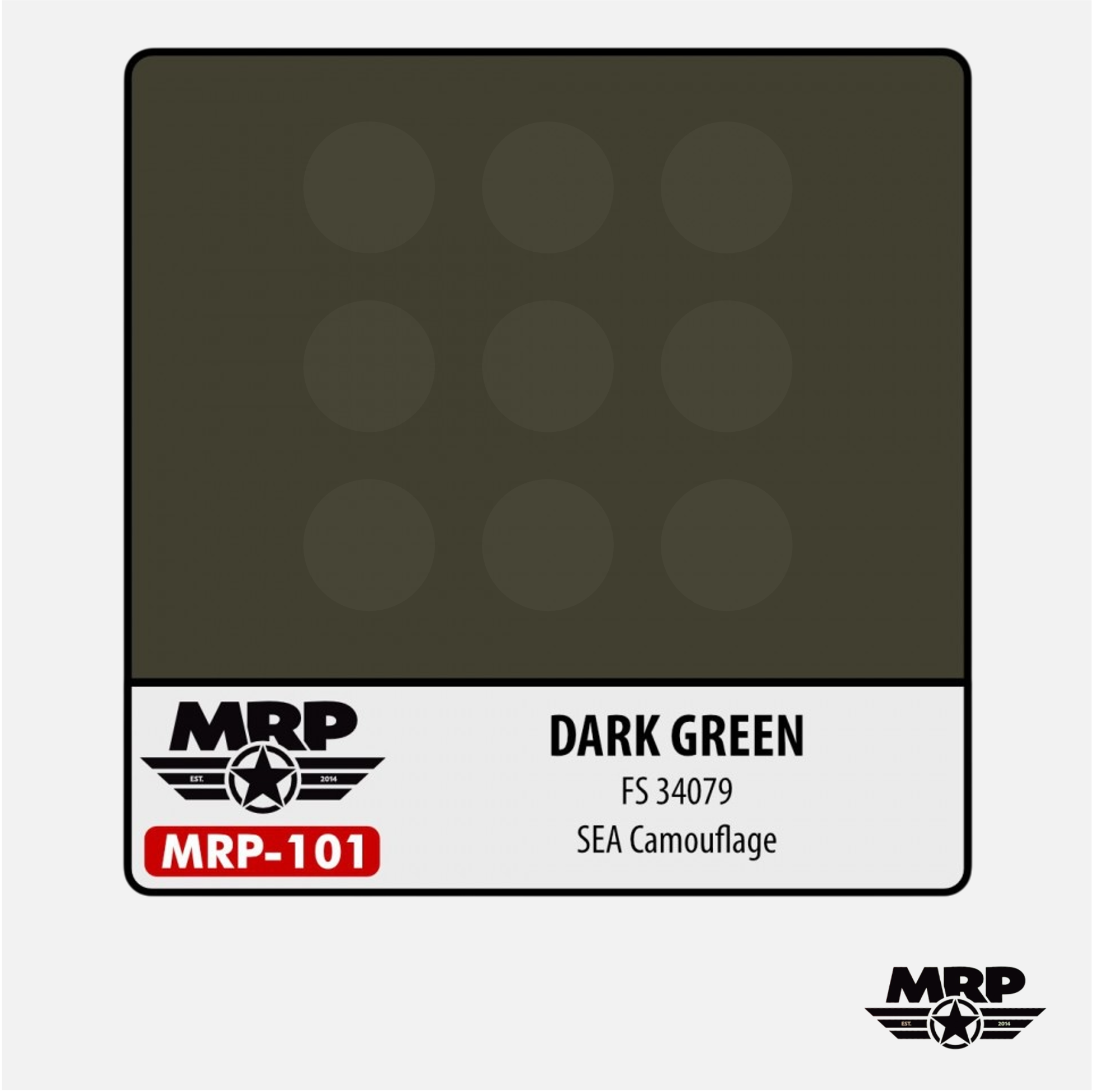 Dark Green - FS 34079 SEA Camouflage