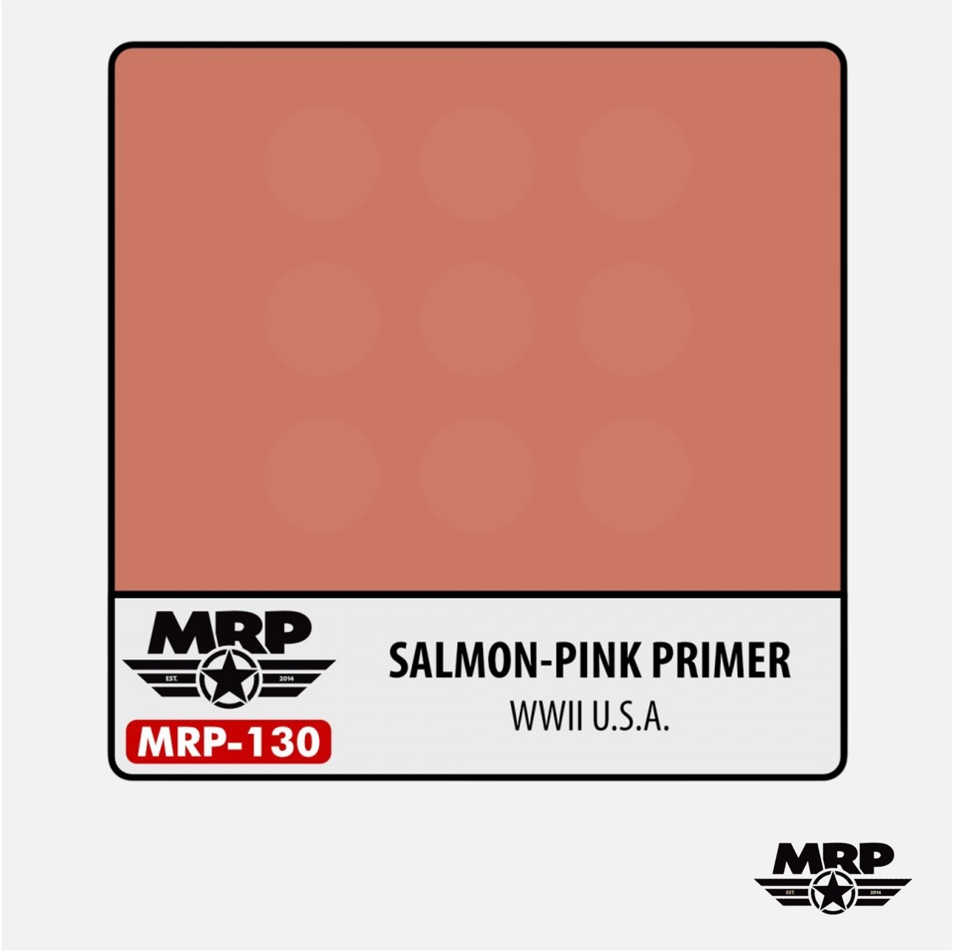 Salmon-Pink Primer - WWII U.S.A.