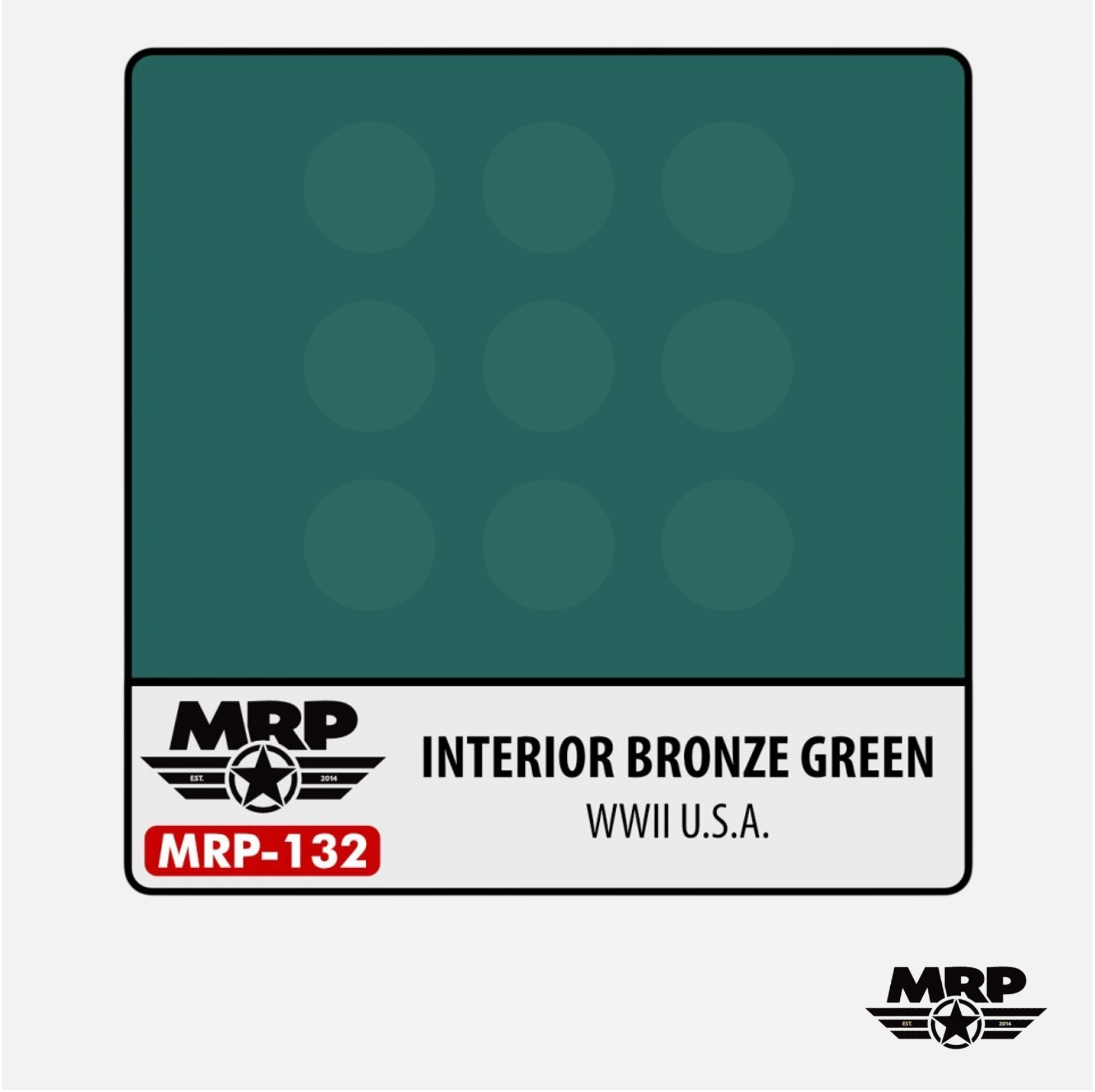 Interior Bronze Green - WWII U.S.A.