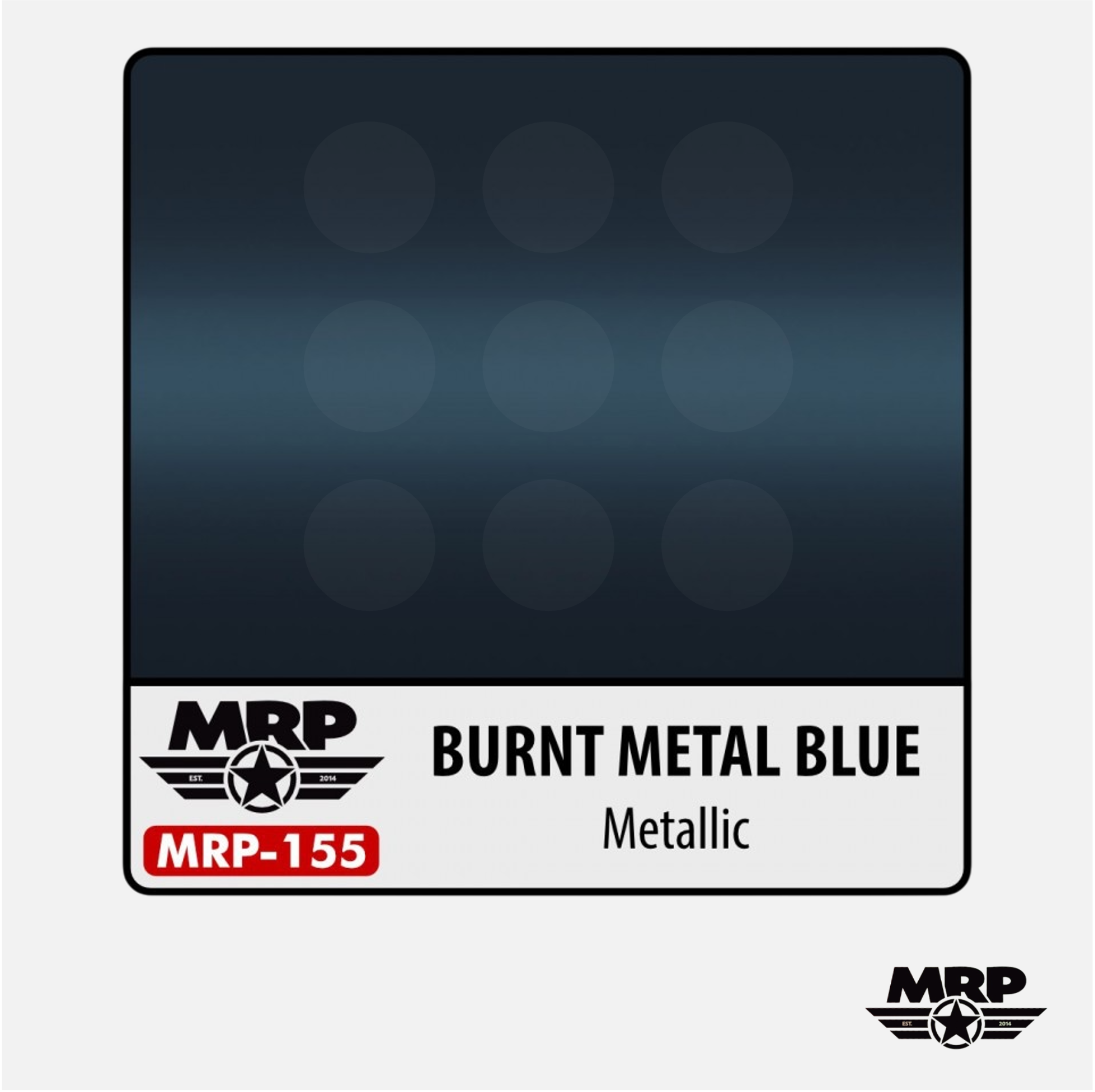 Burnt Metal Blue - Metallic