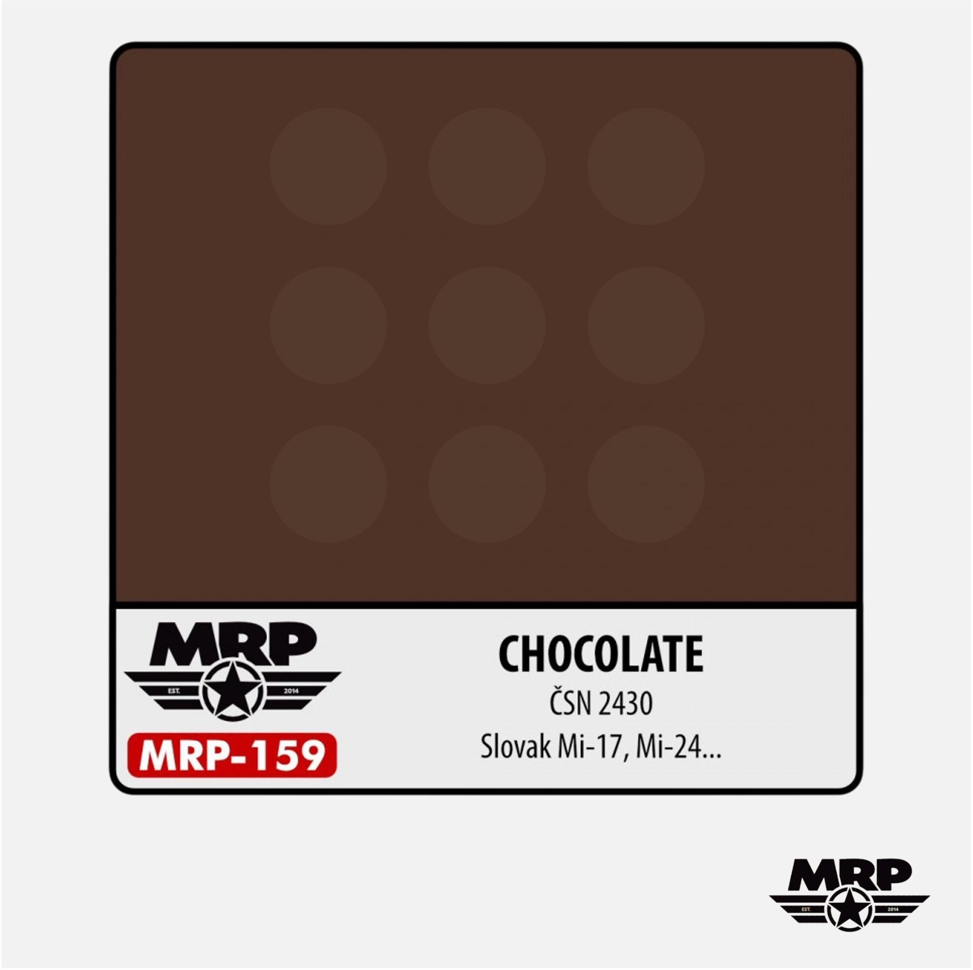 Chocolate - ČSN 2430 - Slovak Mi-17, Mi-24